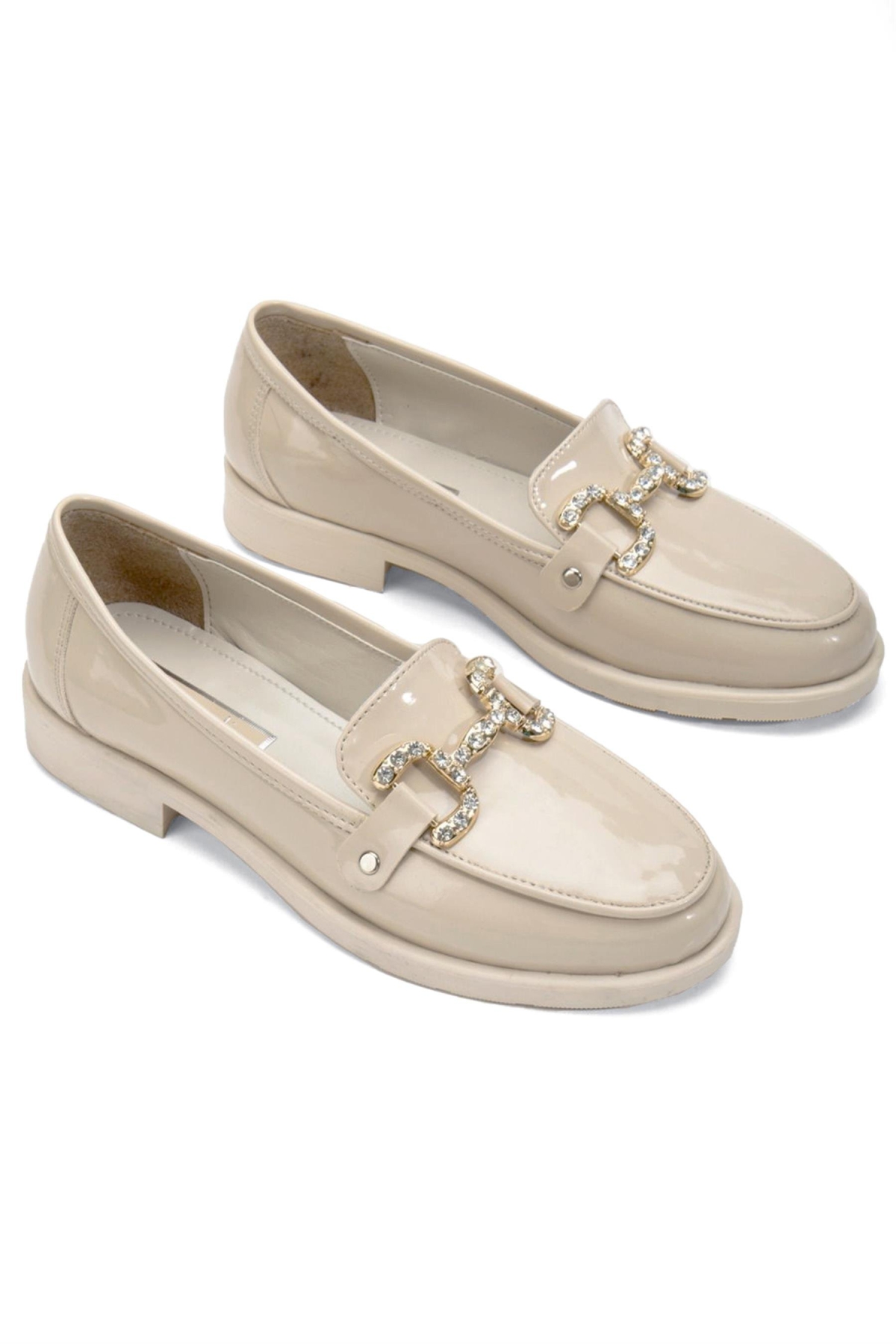 Elit BTNRSS01R Kadın Casual Ayakkabı Bej - Görsel 5