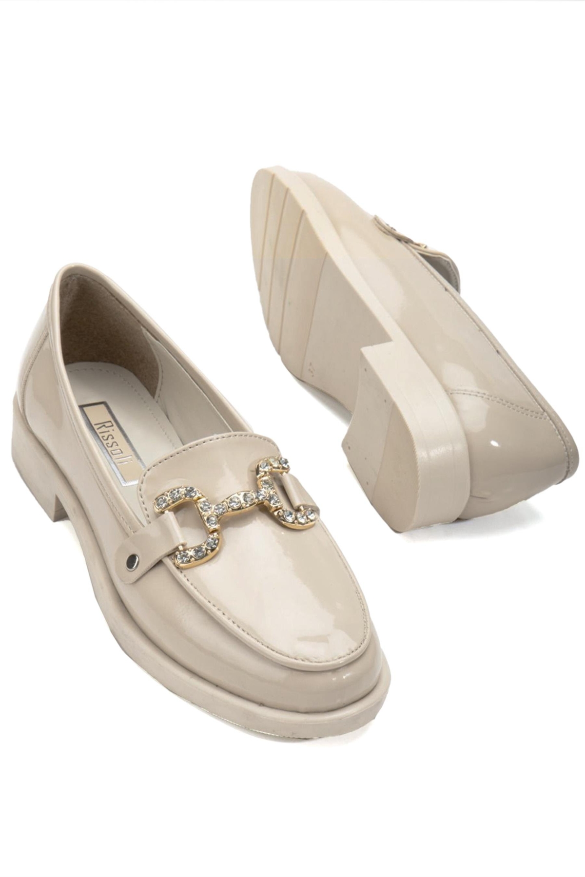 Elit BTNRSS01R Kadın Casual Ayakkabı Bej - Görsel 6