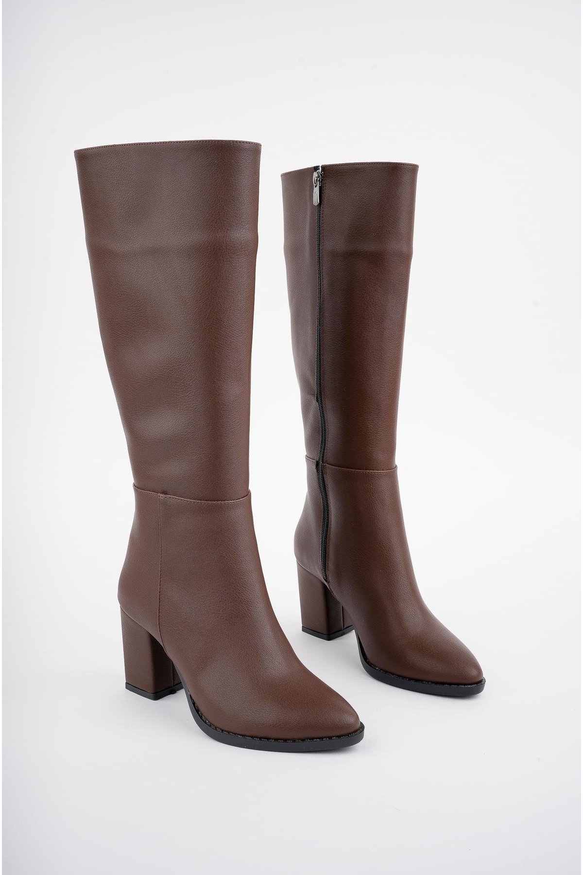 Almira Garantili Kadın Topuklu Çizme - Görsel 6