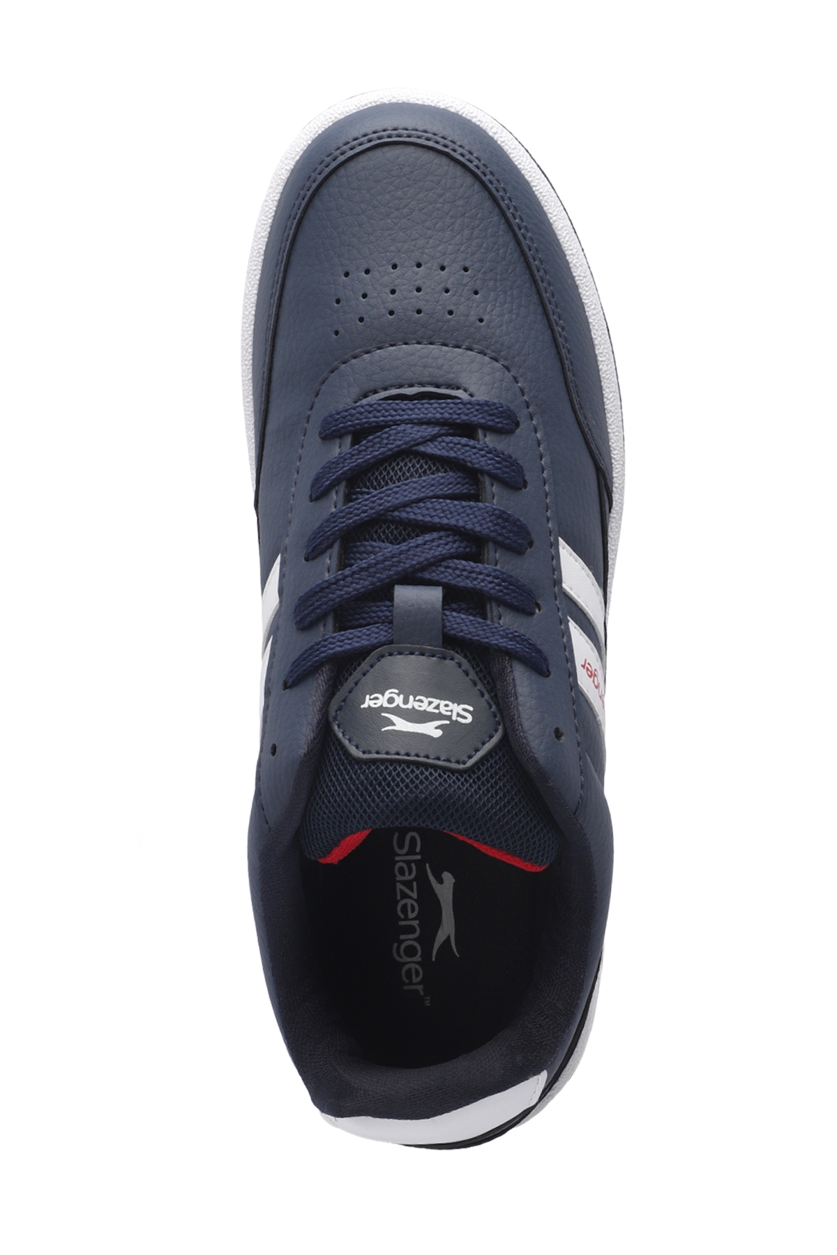 MONET IN Kadın Sneaker Ayakkabı Beyaz / Lacivert / Kırmızı - Görsel 6