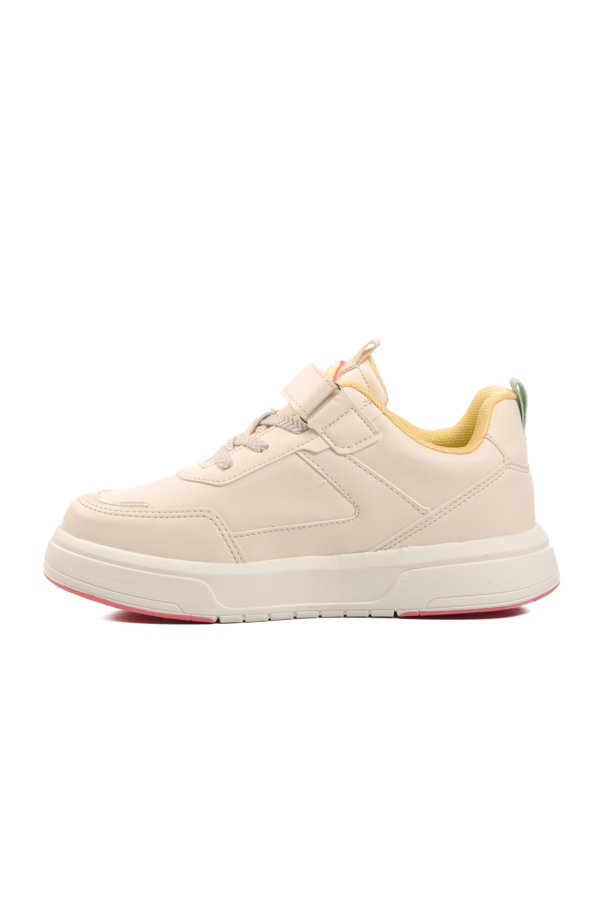 1831-F Krem-Pudra Çocuk Spor Ayakkabı - Görsel 3