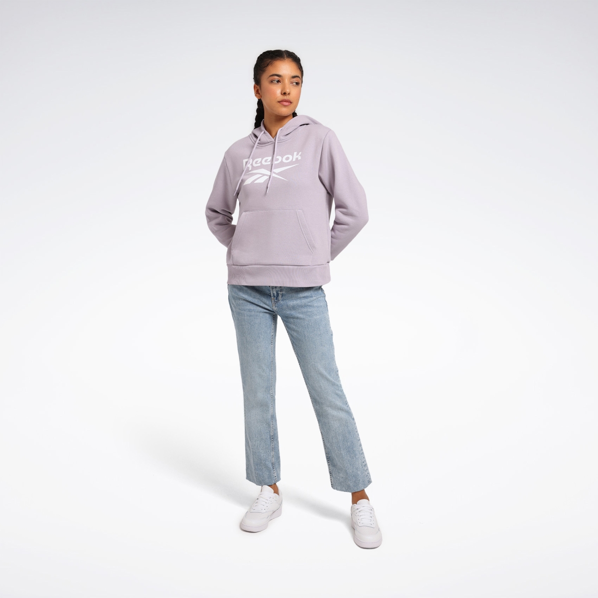 RI BL FLEECE HOODIE Lila Kad n Sweatshirt Fiyatlar Reebok