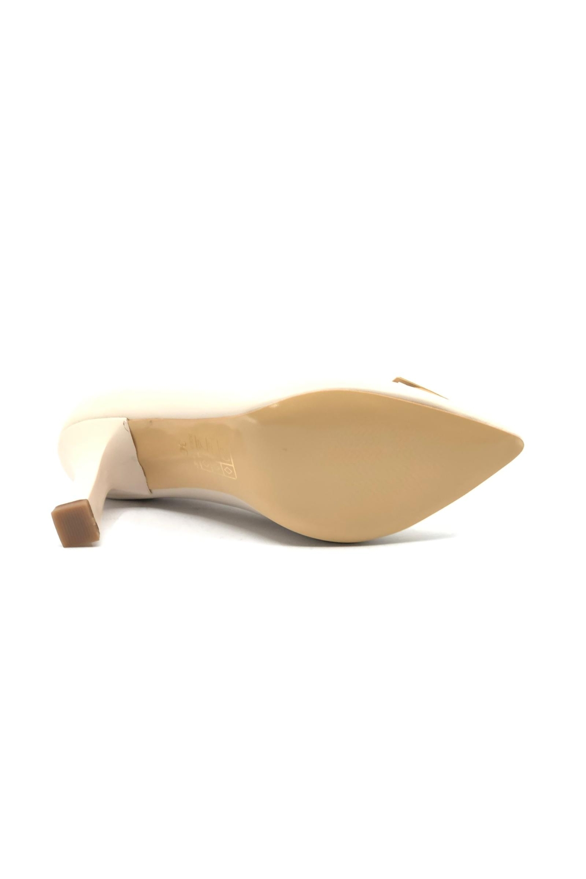 Toka Detaylı Stiletto Kadın Topuklu Ayakkabı - Görsel 7