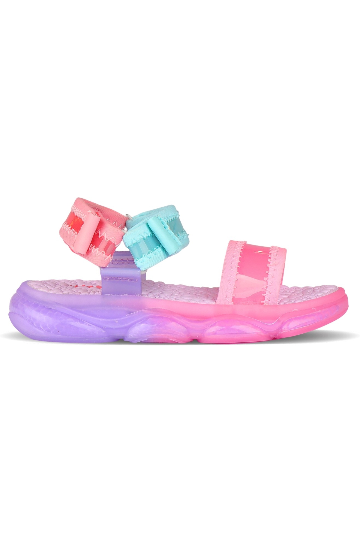 Flora Ortopedik Işıklı Çocuk Sandalet - Görsel 2