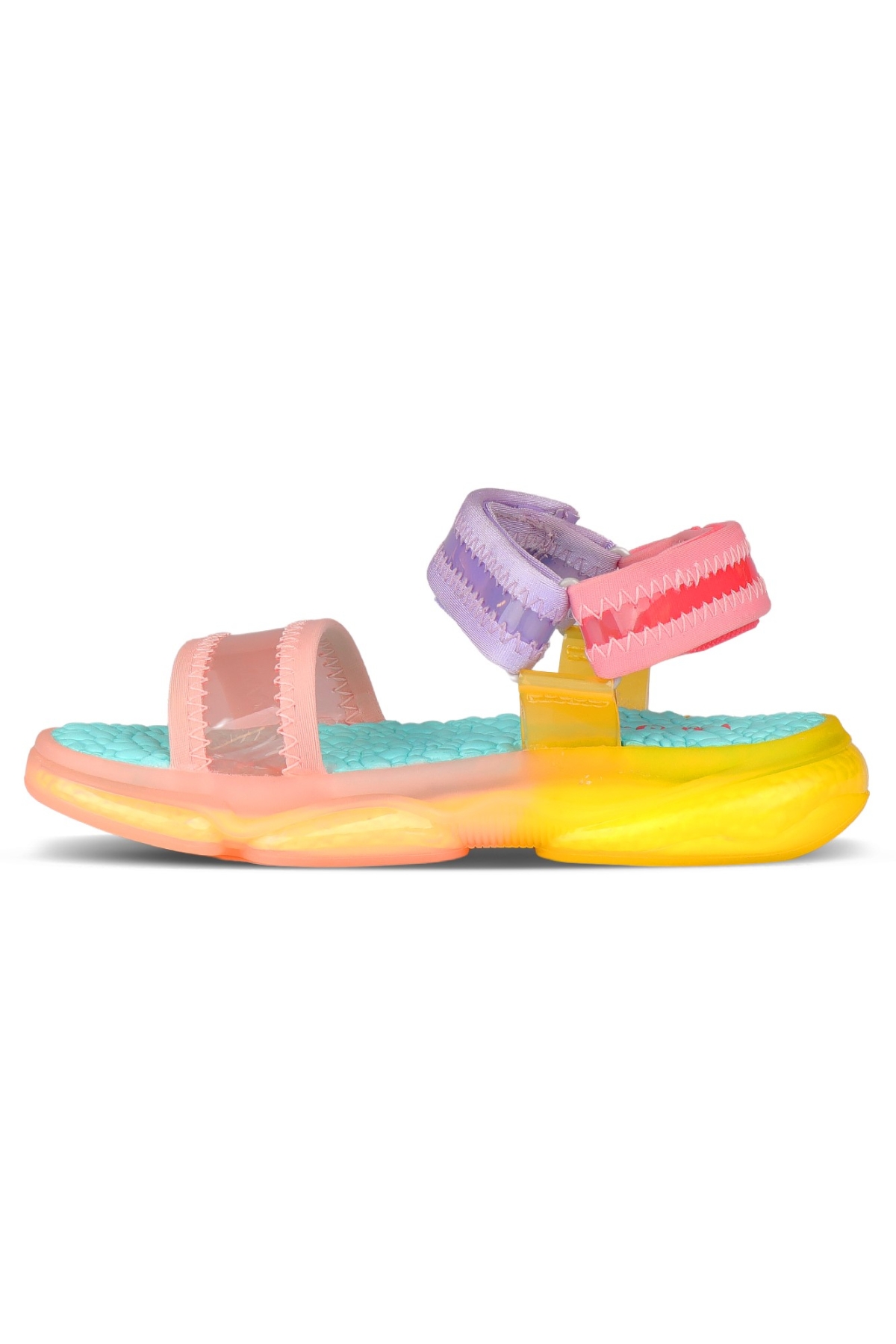 Flora Ortopedik Işıklı Çocuk Sandalet - Görsel 3