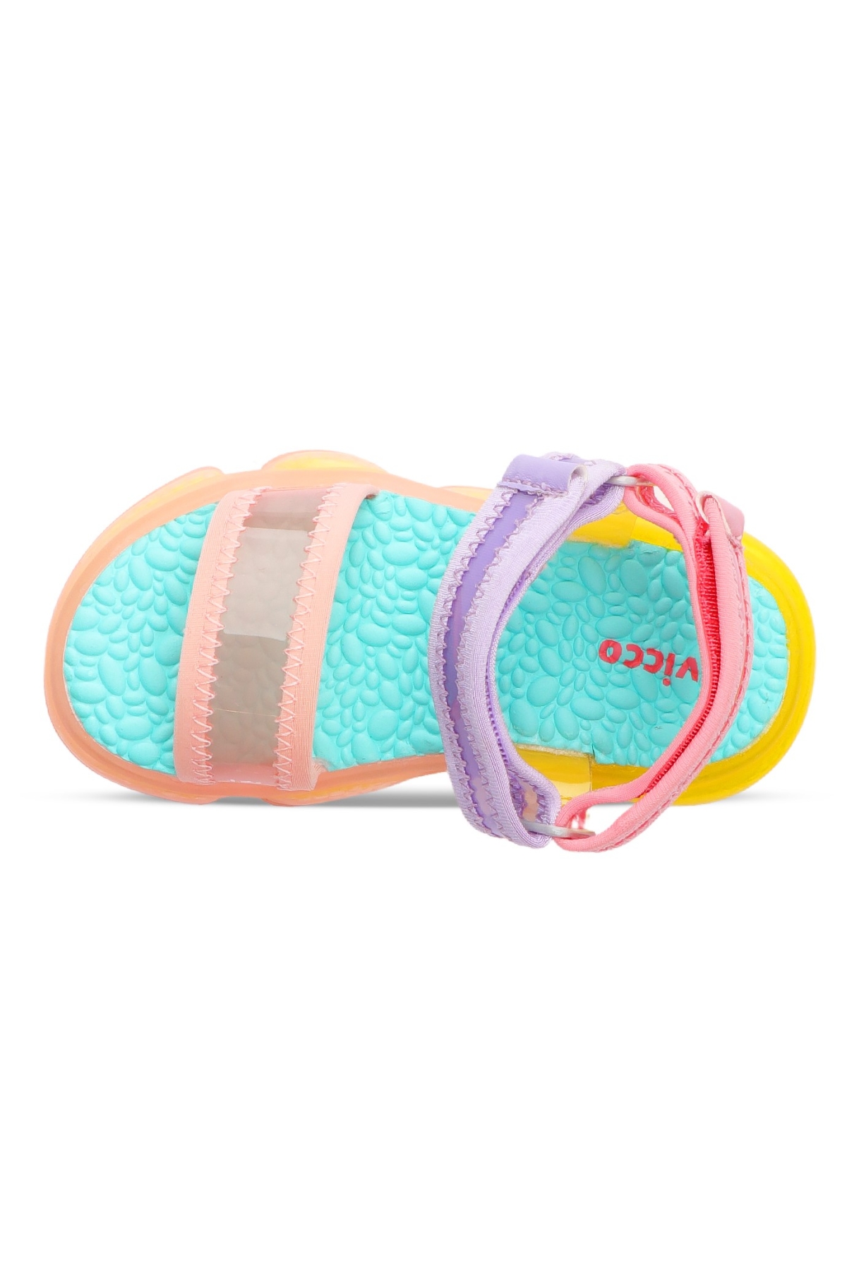 Flora Ortopedik Işıklı Çocuk Sandalet - Görsel 5