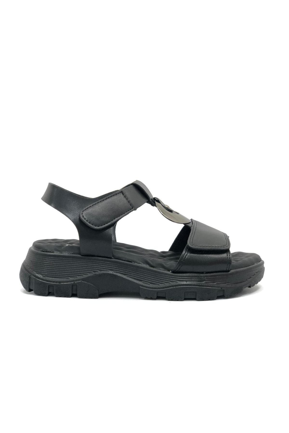 Kalın Ortapedik Taban Kadın Sandalet - Görsel 4