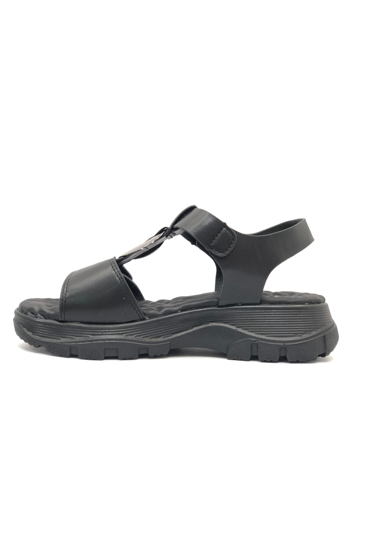 Kalın Ortapedik Taban Kadın Sandalet - Görsel 5