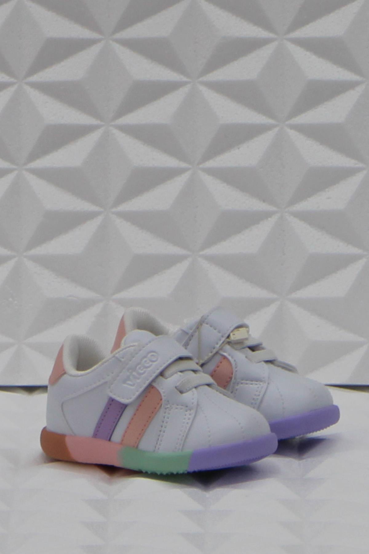 950.B24K.453 Pembe Heika İlk Adım Kız Çocuk Ayakkabı - Görsel 2