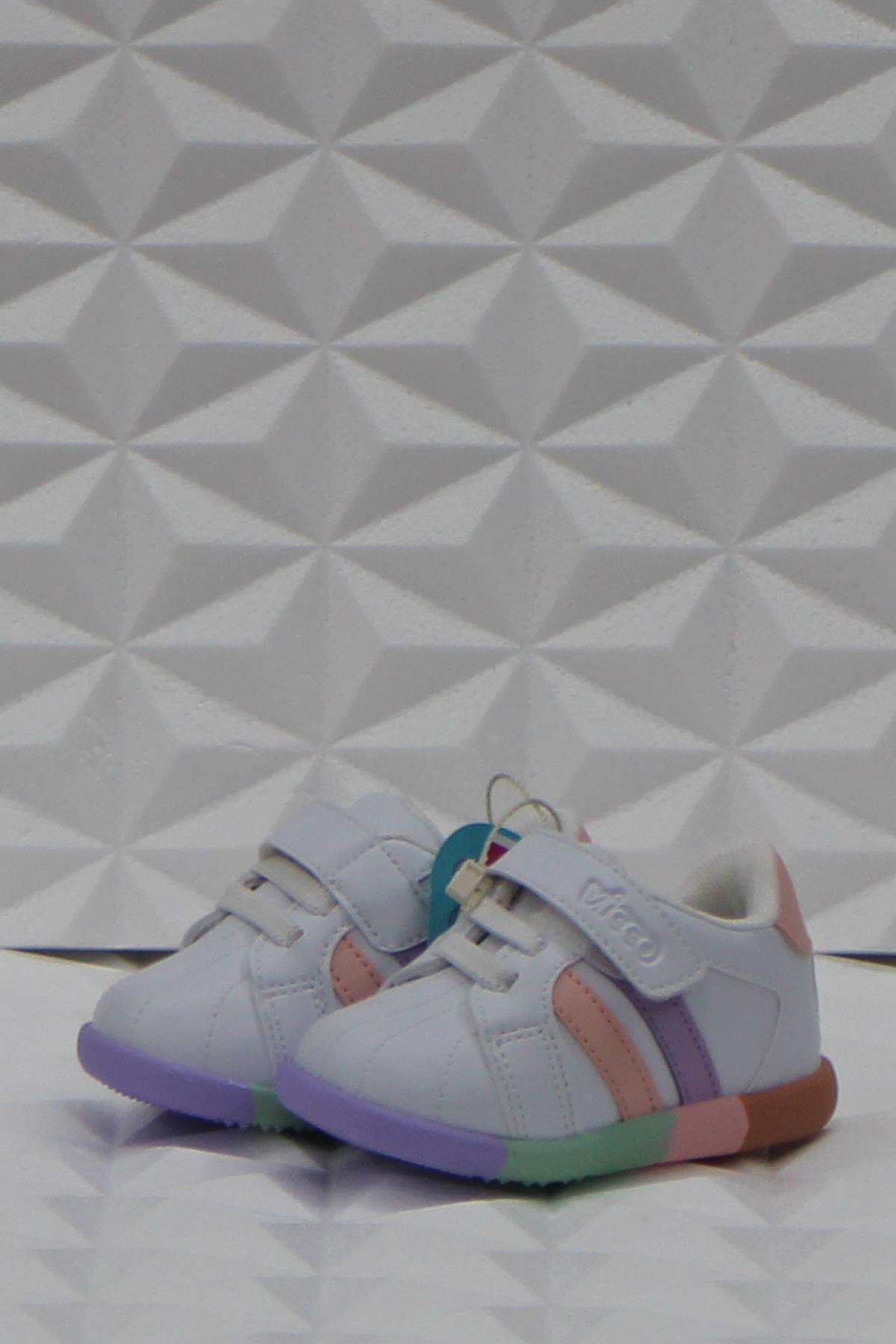 950.B24K.453 Pembe Heika İlk Adım Kız Çocuk Ayakkabı - Görsel 3