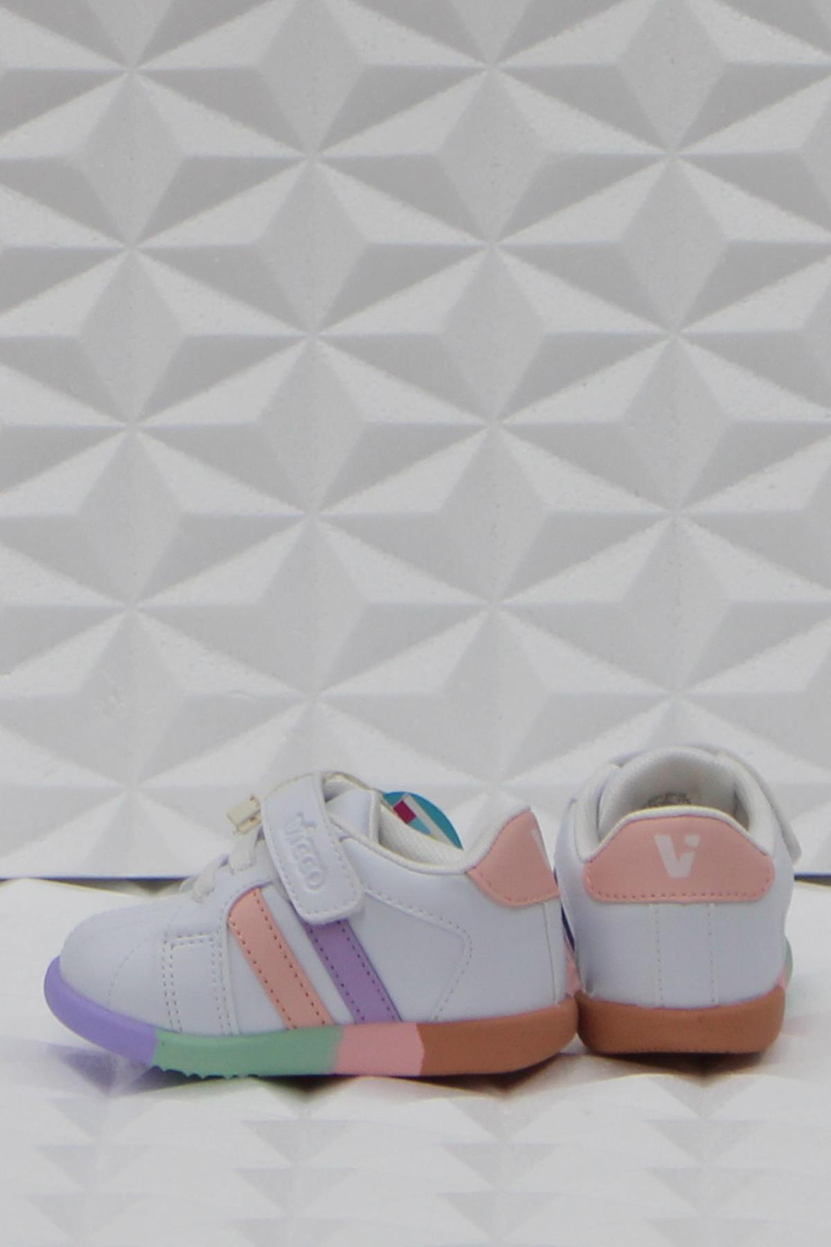 950.B24K.453 Pembe Heika İlk Adım Kız Çocuk Ayakkabı - Görsel 4