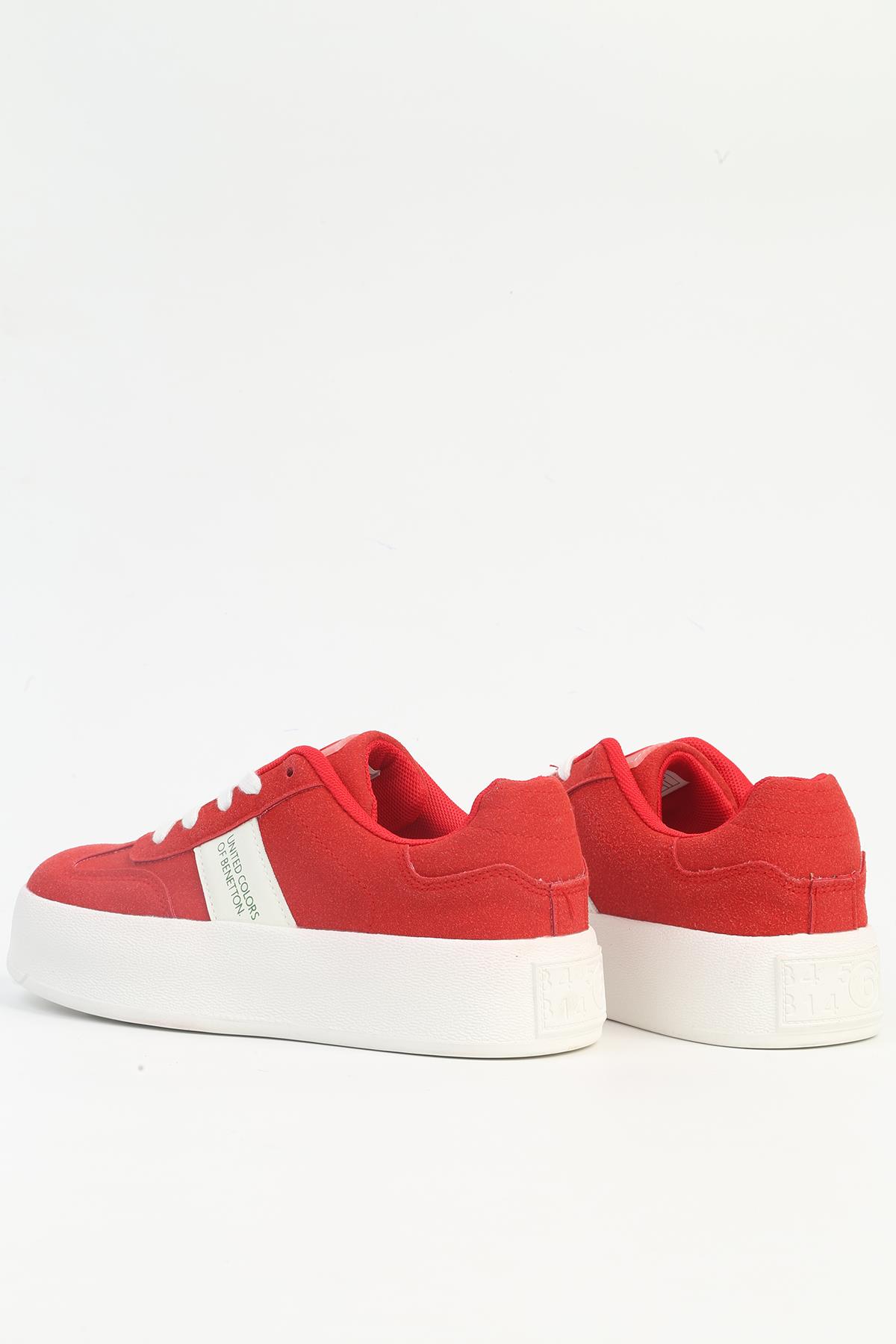 ® Kırmızı Kadın Spor Ayakkabı İTHAL BNI-11241 - Görsel 4