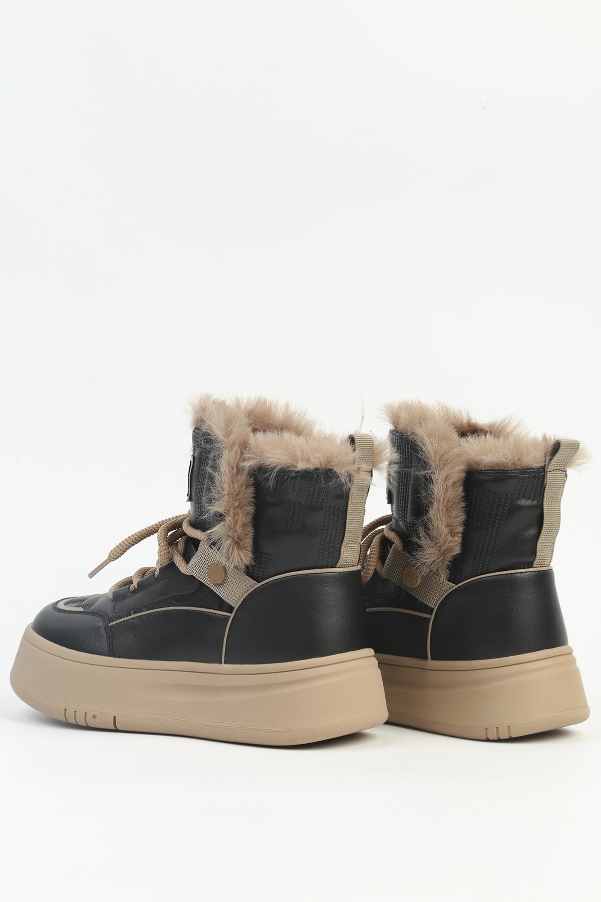 ® Siyah Kadın Bot İTHAL PCI-11188 - Görsel 6