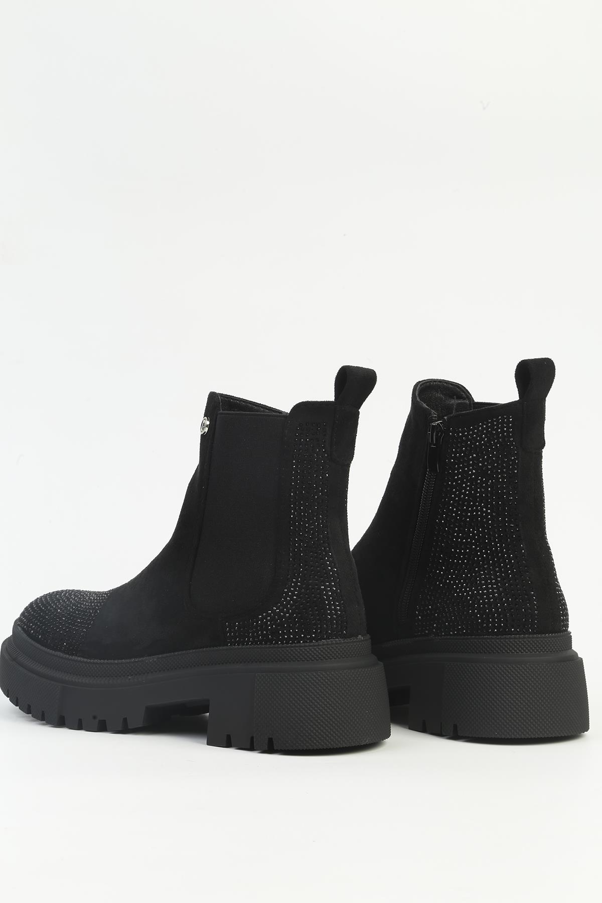 ® Siyah Kadın Bot İTHAL PCI-11156 - Görsel 4