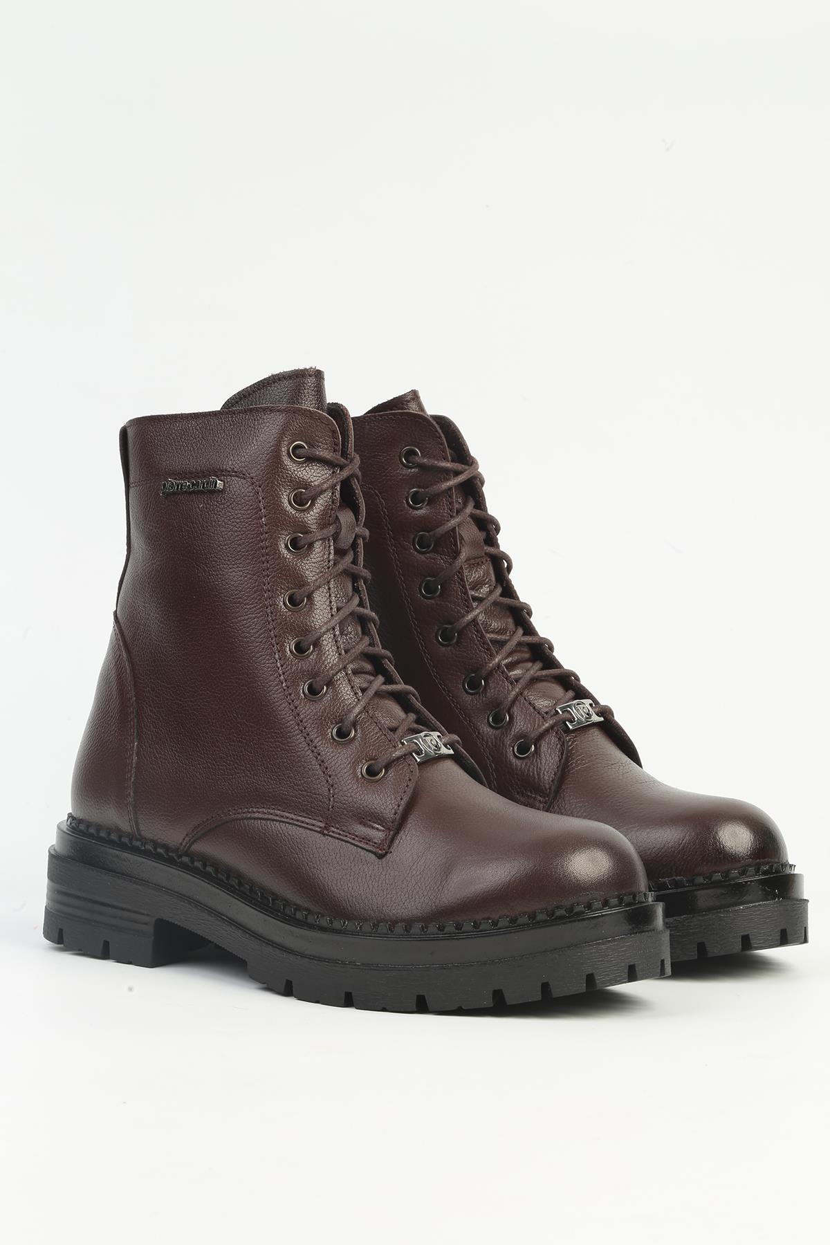 ® | PC-54061 Kadın Kahve Bot - Görsel 3