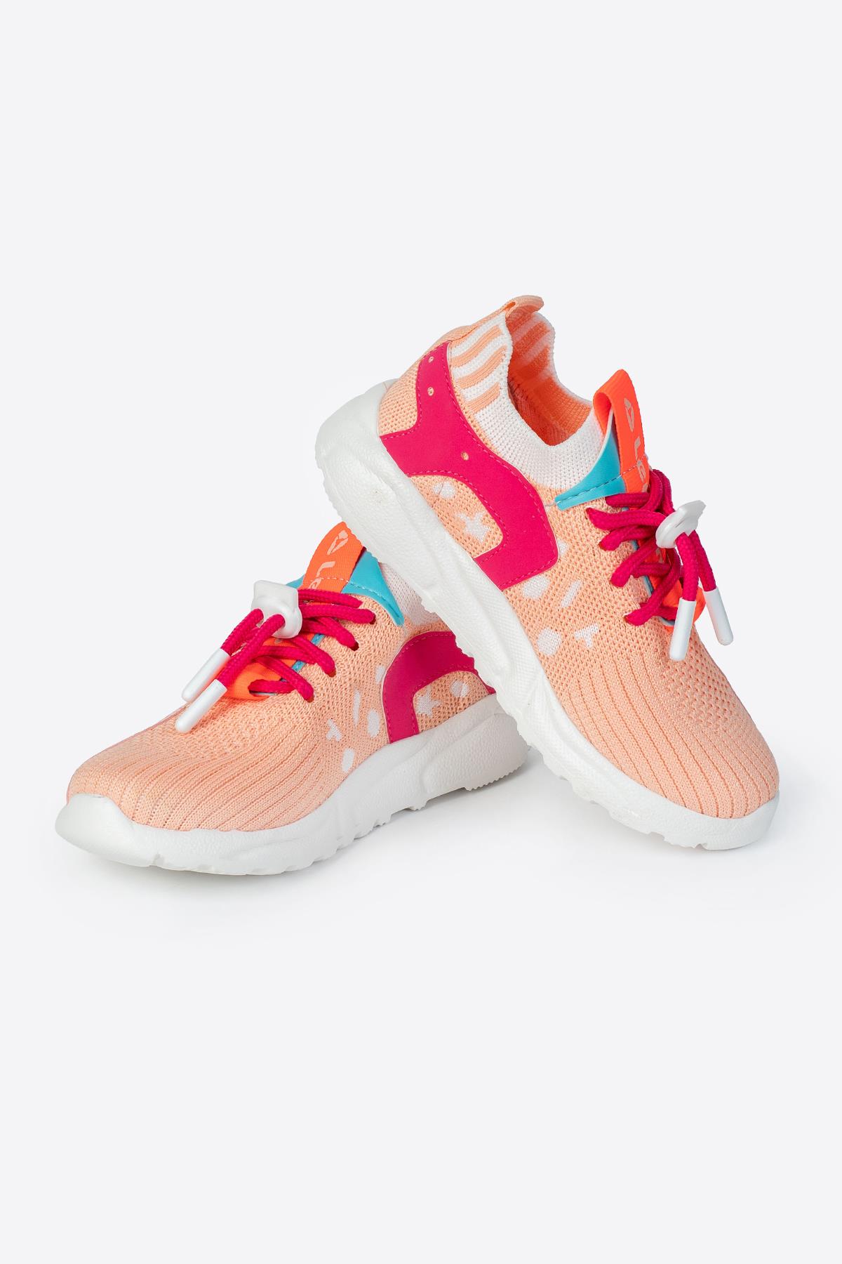 ÇOCUK SPOR AYAKKABI RENKLİ ŞIK SNEAKER AYDA - Görsel 6