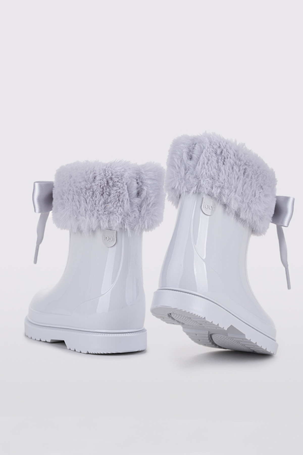 BIMBI SOFT Kız Çocuk Çizme Gri - Görsel 4