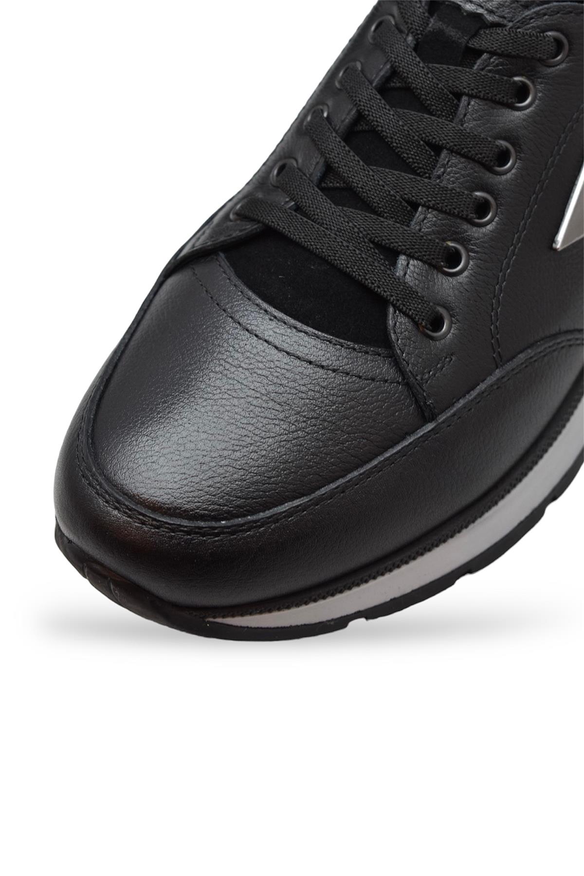 TAB2055 Tam Ortopedik Taban %100 Hakiki Deri Erkek Ayakkabı Kauçuk Kaymaz Taban - Görsel 4