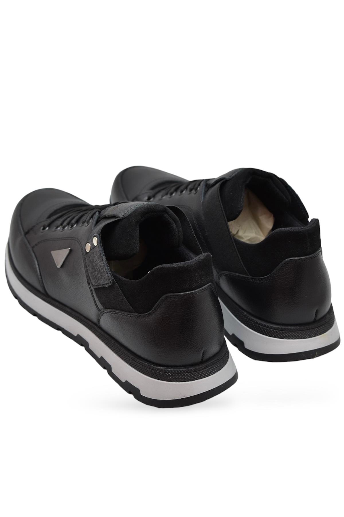 TAB2055 Tam Ortopedik Taban %100 Hakiki Deri Erkek Ayakkabı Kauçuk Kaymaz Taban - Görsel 5