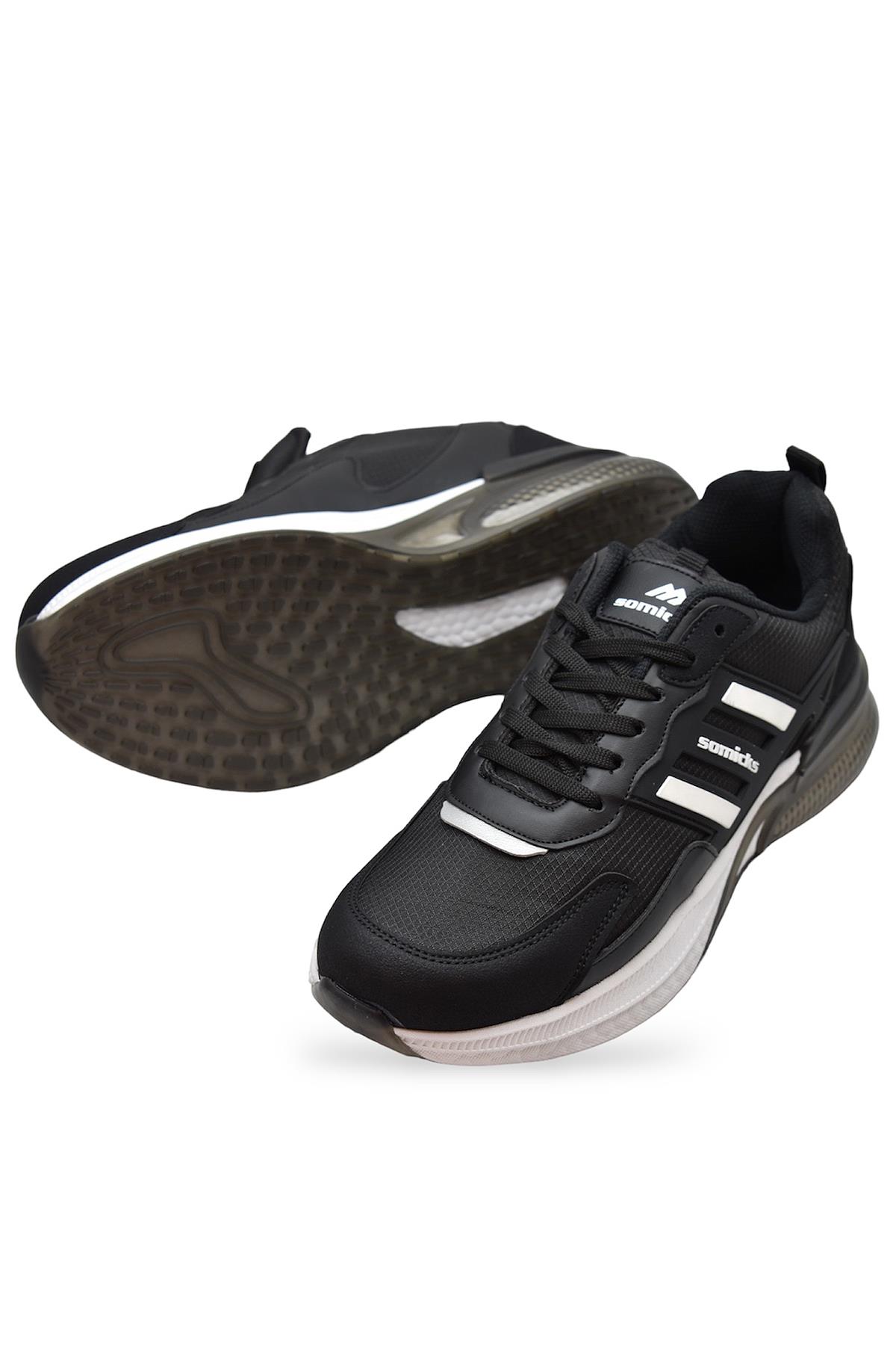 3838 Ortopedik Taban Günlük Erkek Spor Ayakkabı Eva Özel Şeffaf Tabanlı - Görsel 4