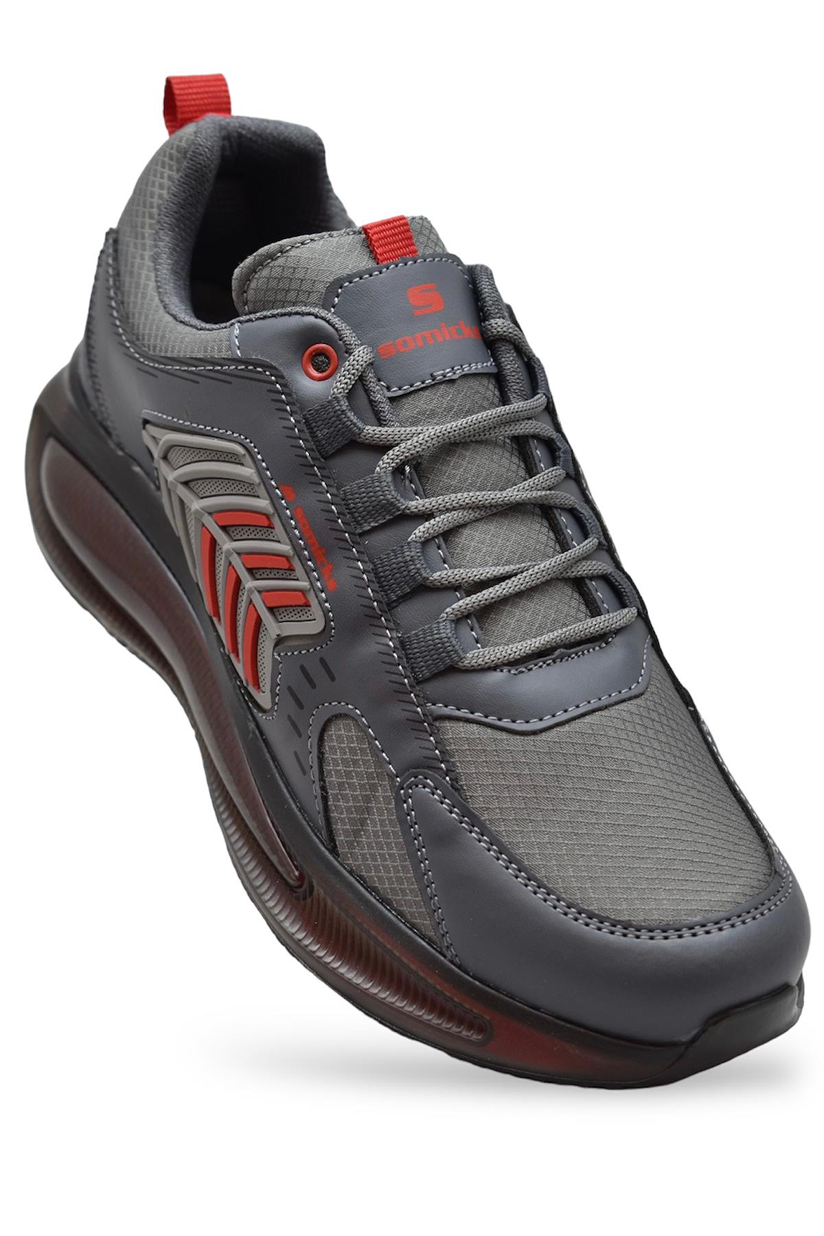 3434 Ortopedik Taban Günlük Erkek Spor Ayakkabı Eva Özel Şeffaf Tabanlı - Görsel 2