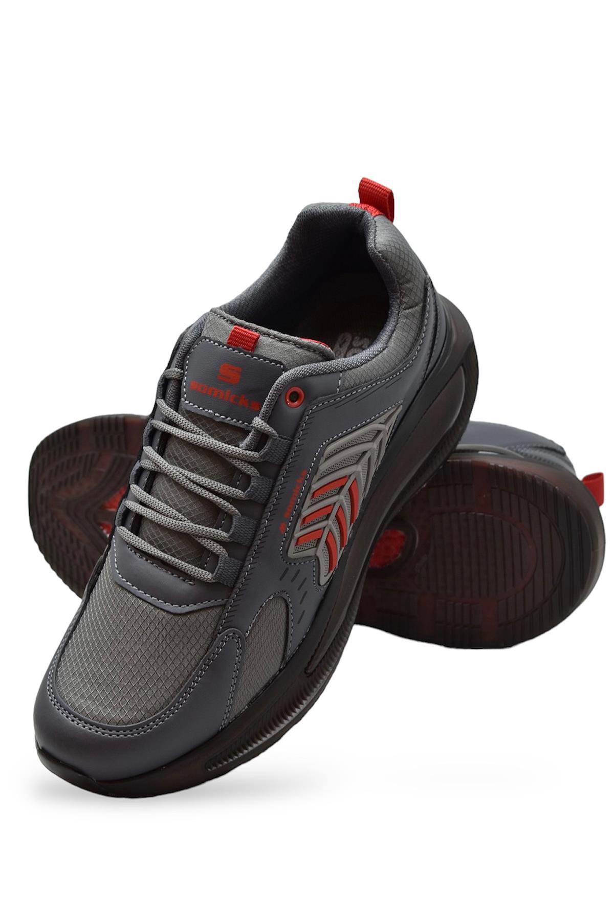 3434 Ortopedik Taban Günlük Erkek Spor Ayakkabı Eva Özel Şeffaf Tabanlı - Görsel 4