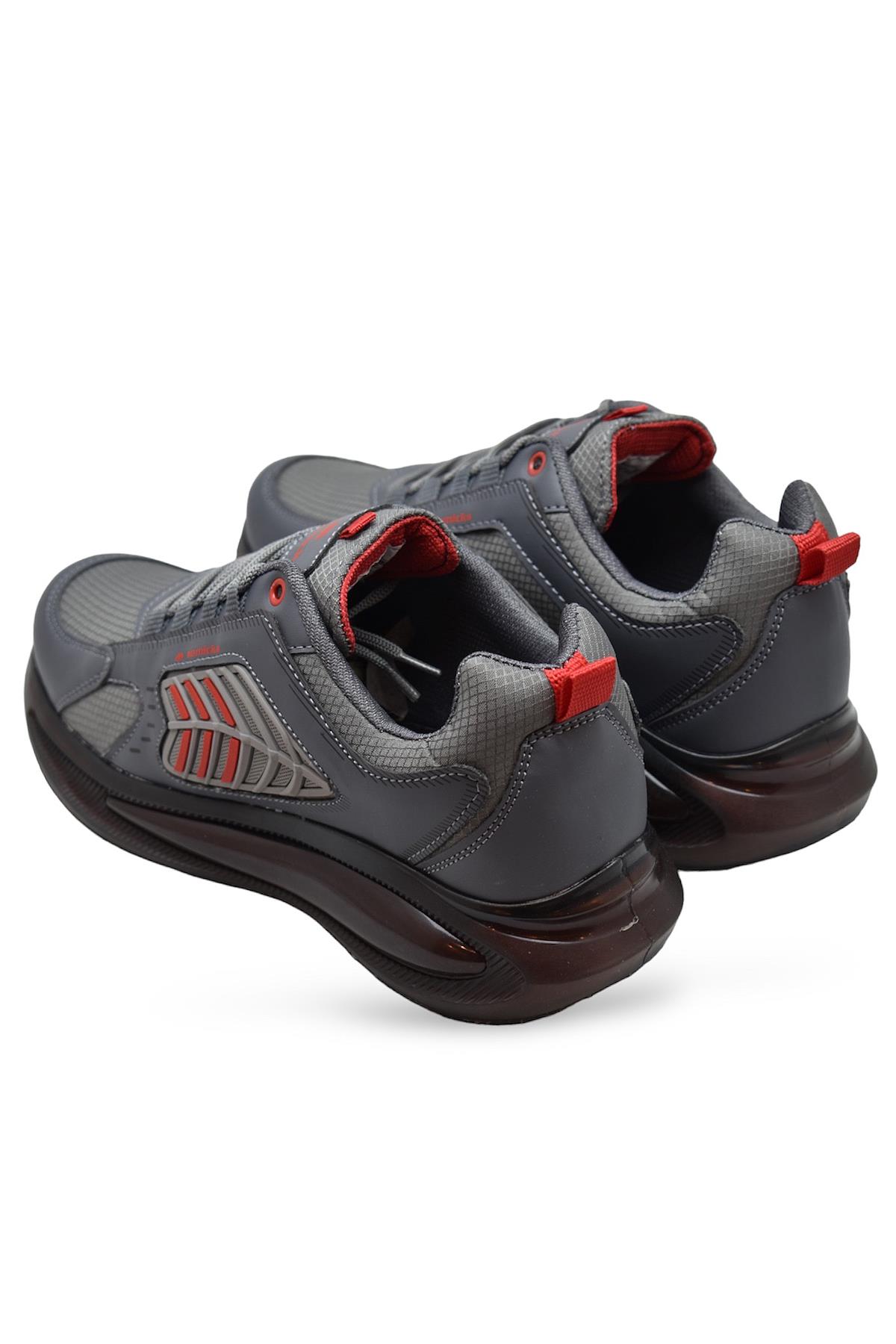 3434 Ortopedik Taban Günlük Erkek Spor Ayakkabı Eva Özel Şeffaf Tabanlı - Görsel 5