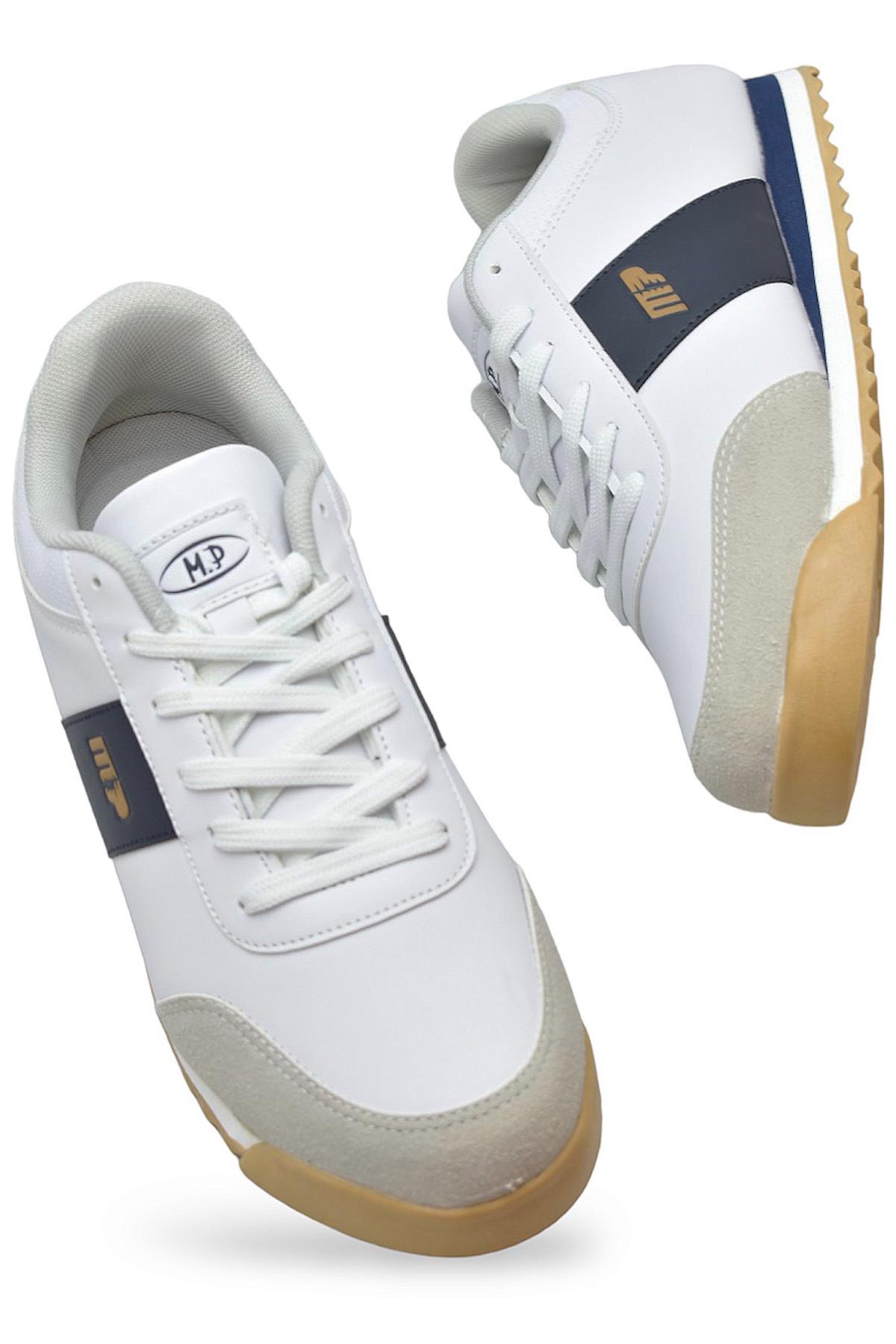 Mp 2044 Rahat Ortopedik Taban Günlük Erkek Spor Ayakkabı Mevsimlik Spor Ayakkabı - Görsel 3