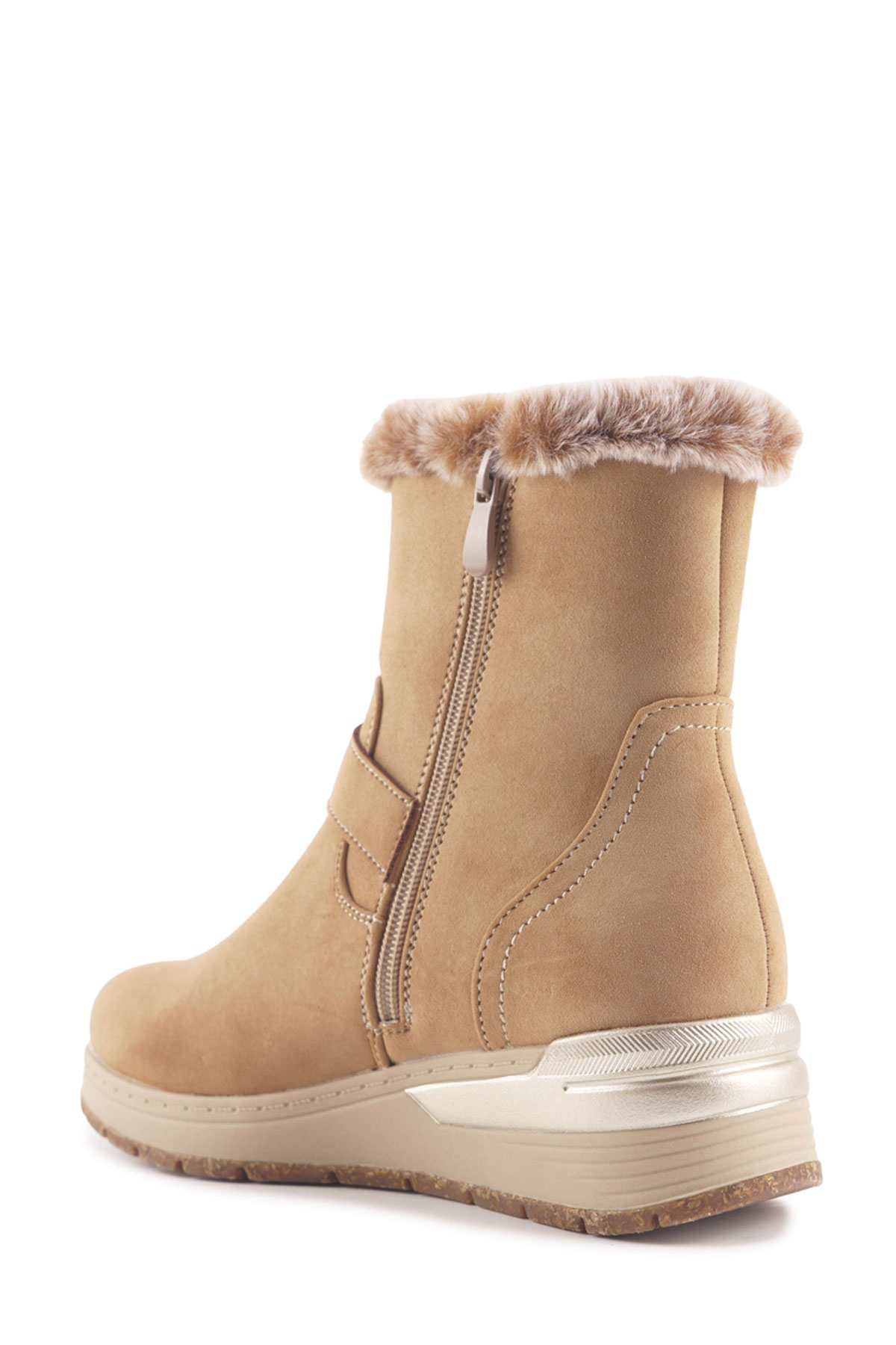 TRV2668.Z4PR Kahverengi Kadın Bot - Görsel 4