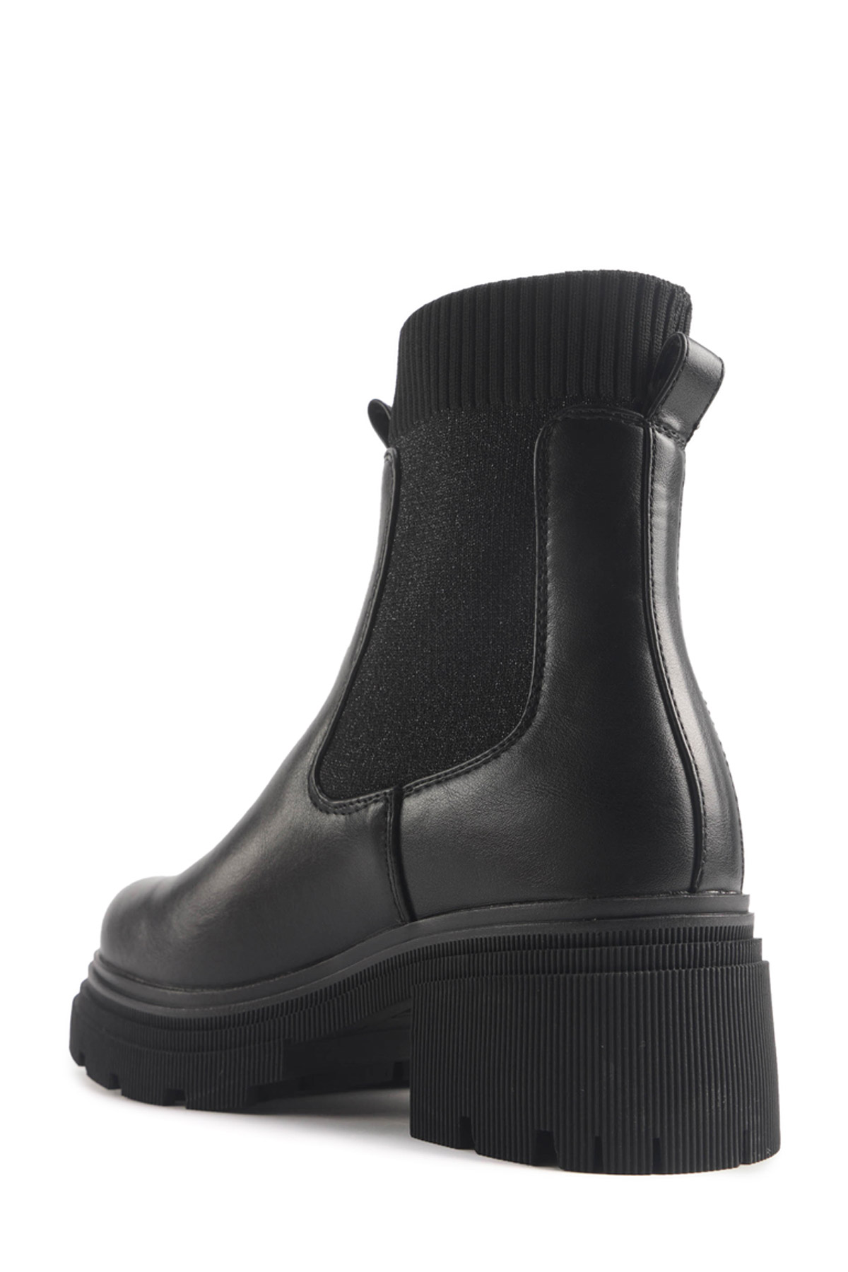 Polaris Polaris 324639.Z 4PR Siyah Kadın Chelsea Bot Flo'da! Siyah - 4. görsel