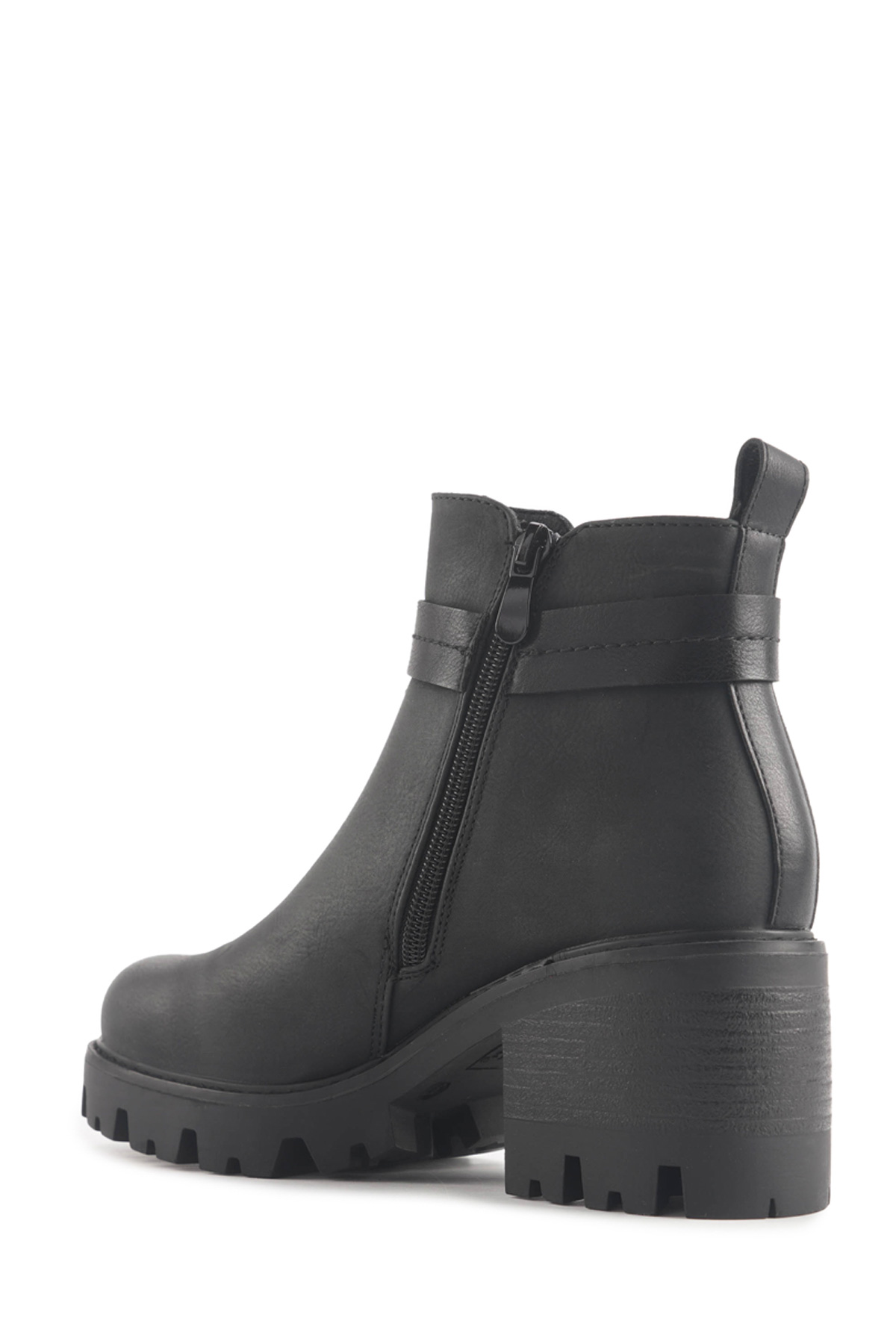 324650.Z 4PR Siyah Kadın Topuklu Bot - Görsel 4