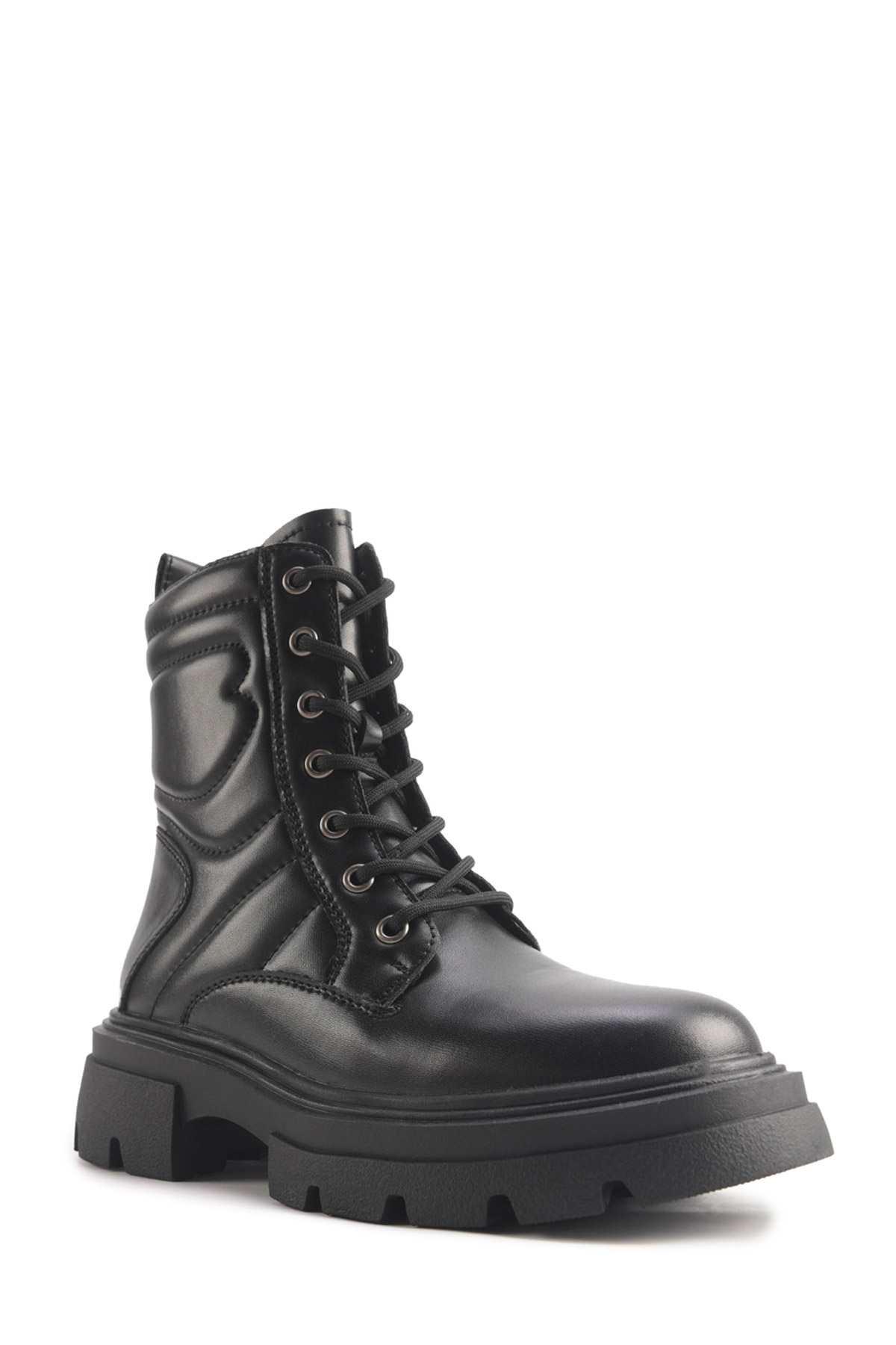 Polaris 324663.Z 4PR Siyah Kadın Rock Bot - Görsel 3