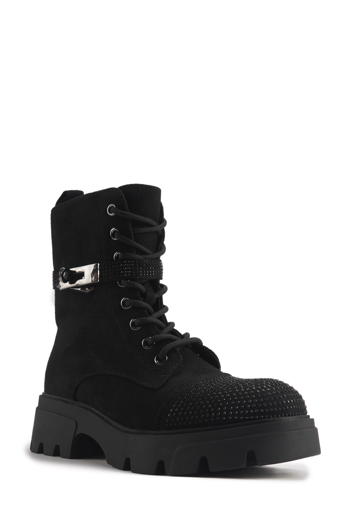 Polaris 324666.Z 4PR Siyah Kadın Bot - Görsel 3