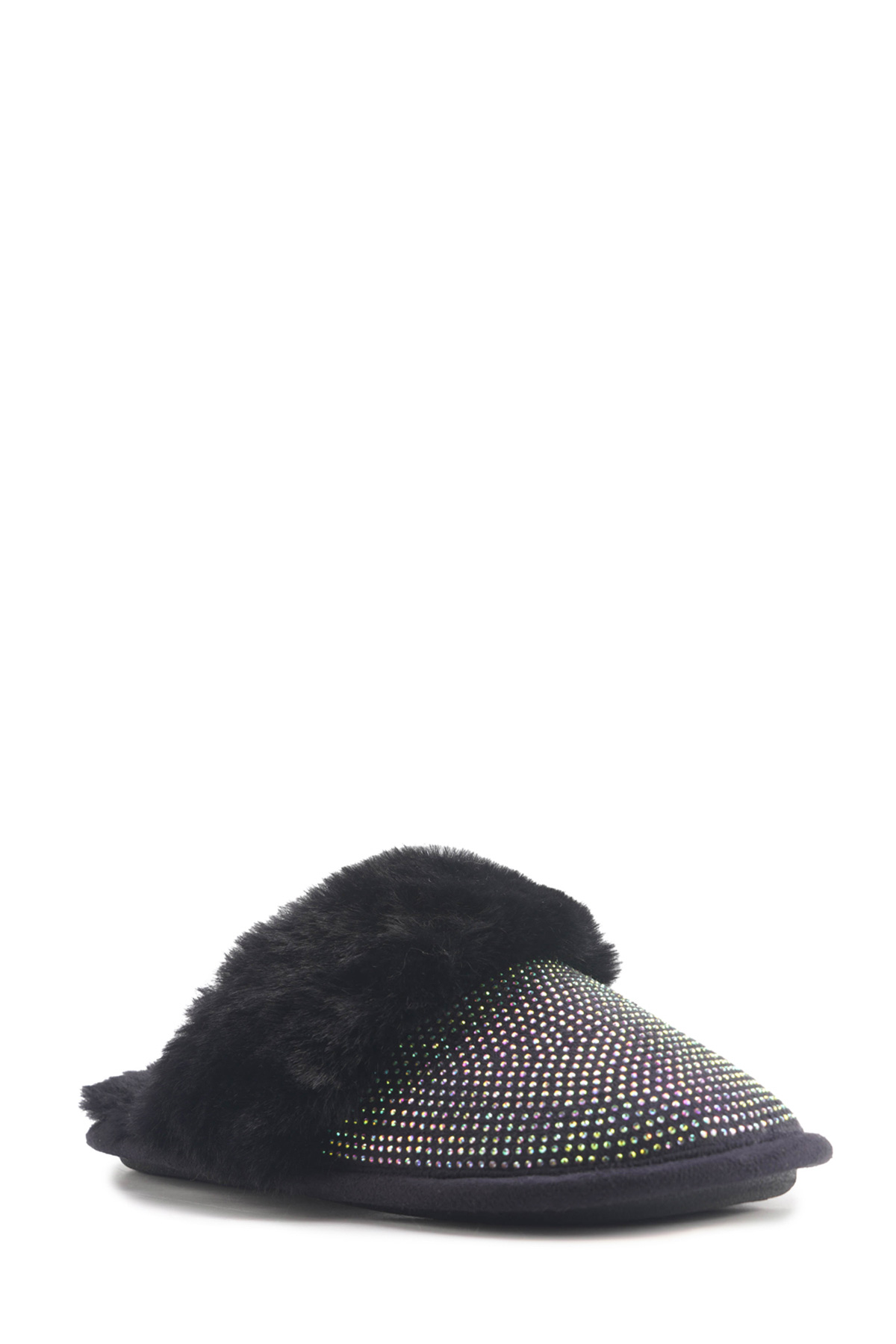 607138.Z4PR Siyah Kadın Ev Terliği - Görsel 3