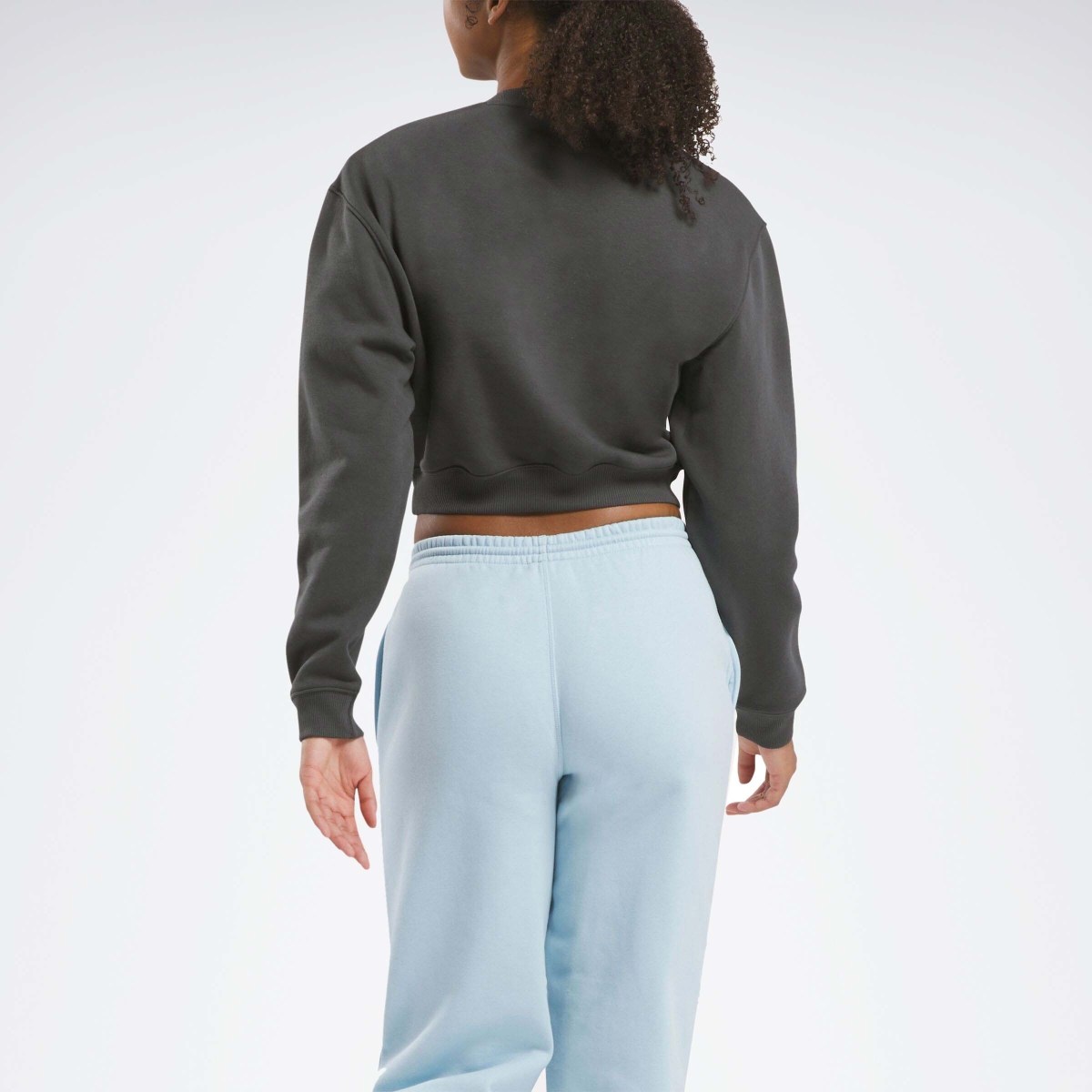 Reebok AE VECTOR LAYER Antrasit Kadın Sweatshirt