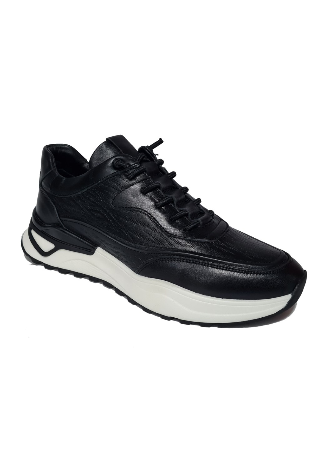 Lastik Bağlı Lazer Baskı Desenli Günlük Ayakkabı 1003 - Görsel 2