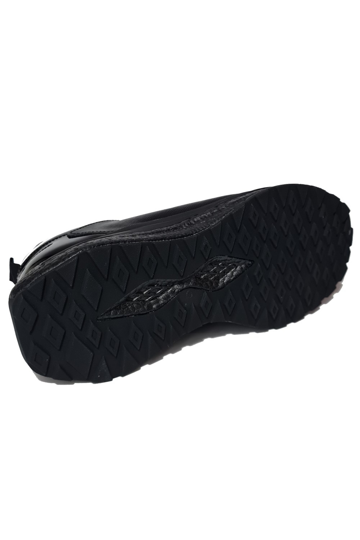 Bağcıklı Ön ve Arka Kısım Rugan Parçalı Köpük Taban Hakiki Deri Erkek Casual Ayakkabı 20339 - Görsel 5