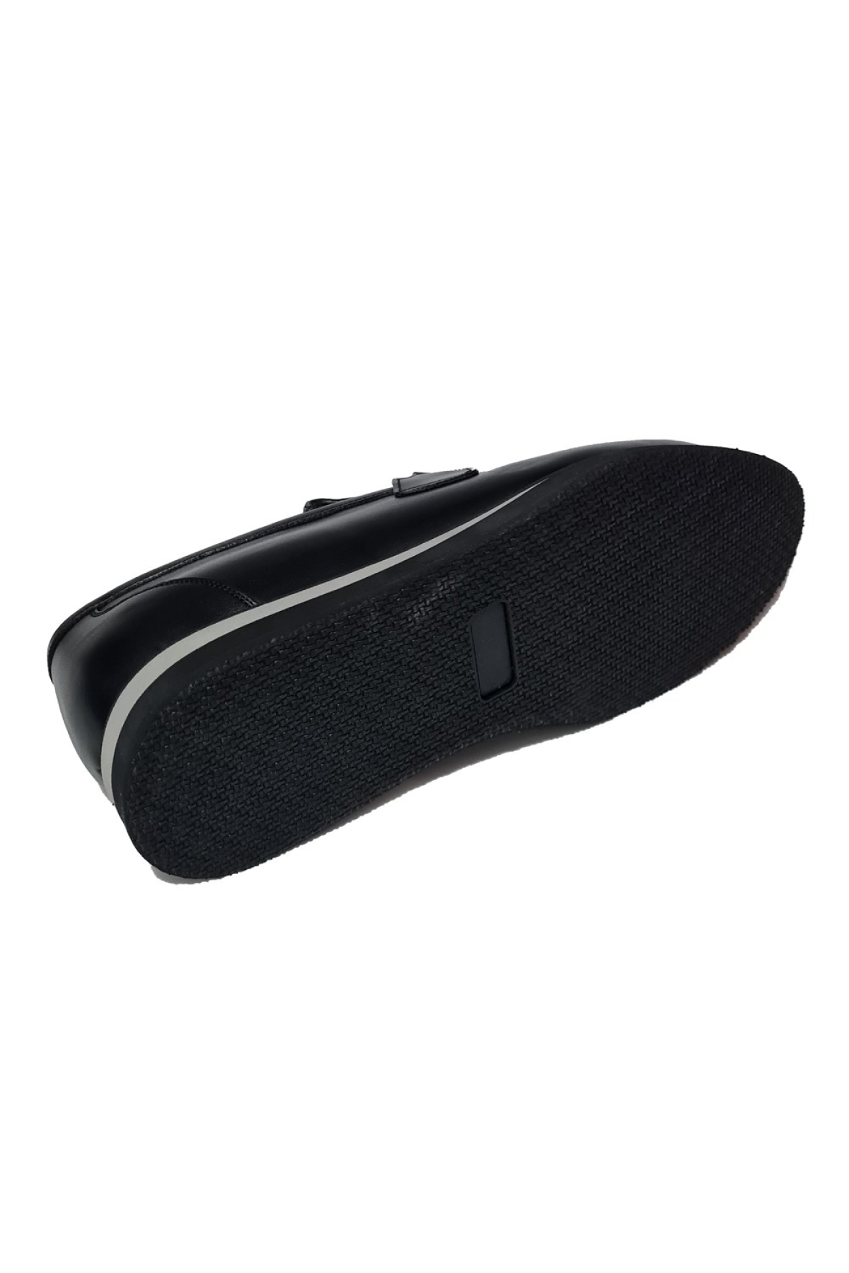 Bağsız Metal Bant Aksesuarlı Floter Hakiki Deri Loafer Ayakkabı 6843 - Görsel 5