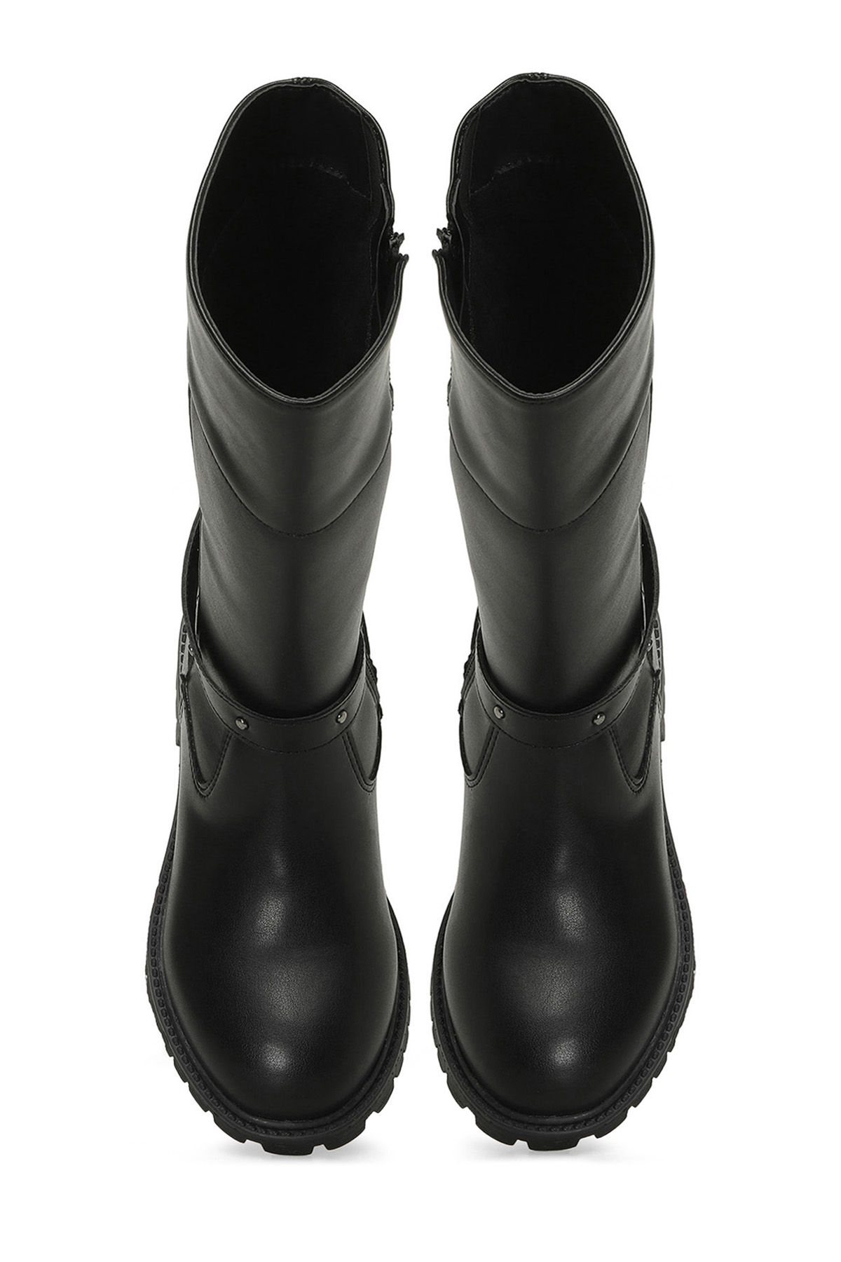 MEDO.F4PR Siyah Kız Çocuk Çizme - Görsel 5