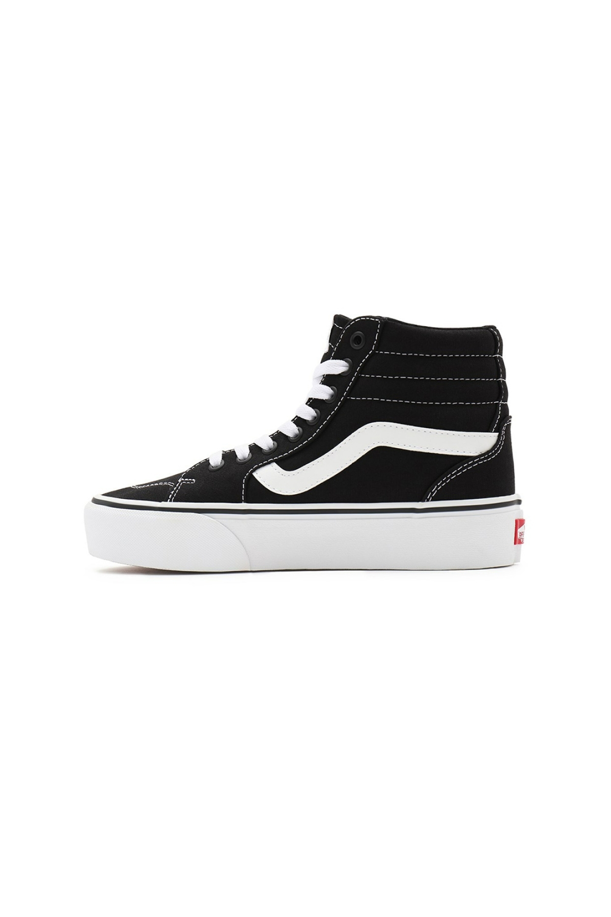 Wm Filmore Hi Platform Kadın Siyah Bilekli Sneaker - Görsel 3