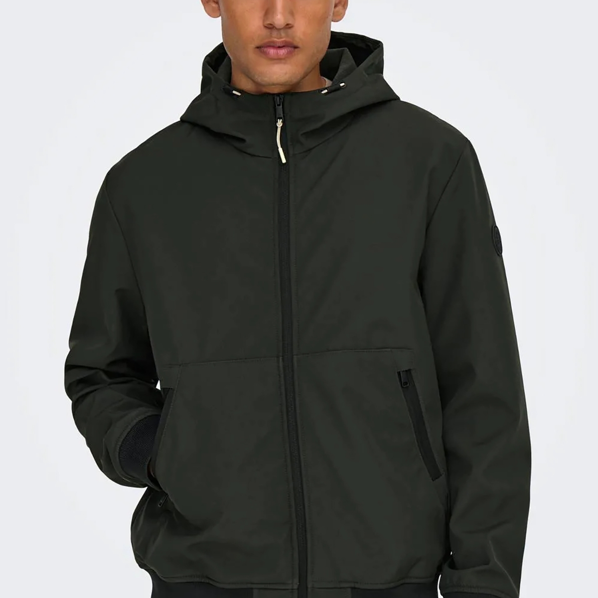 Only Sons Erkek Onsbow e Kap onlu Softshell Ceket Mont 22029276 Haki only-sons-erkek-onsbow-e-kap-onlu-softshell-ceket-mont-22029276-haki