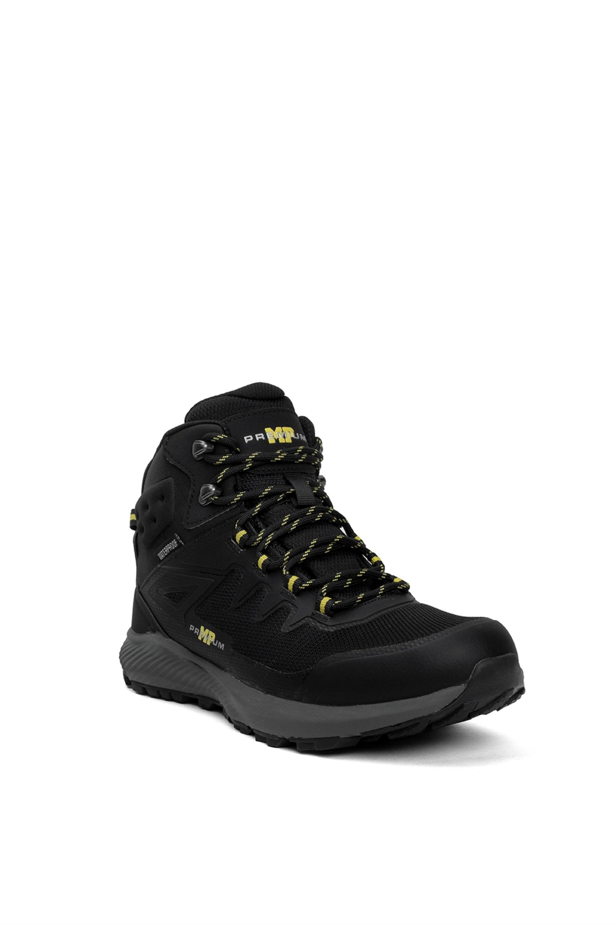 242-1800MI Erkek Trekking Bot Siyah - Sarı - Görsel 3