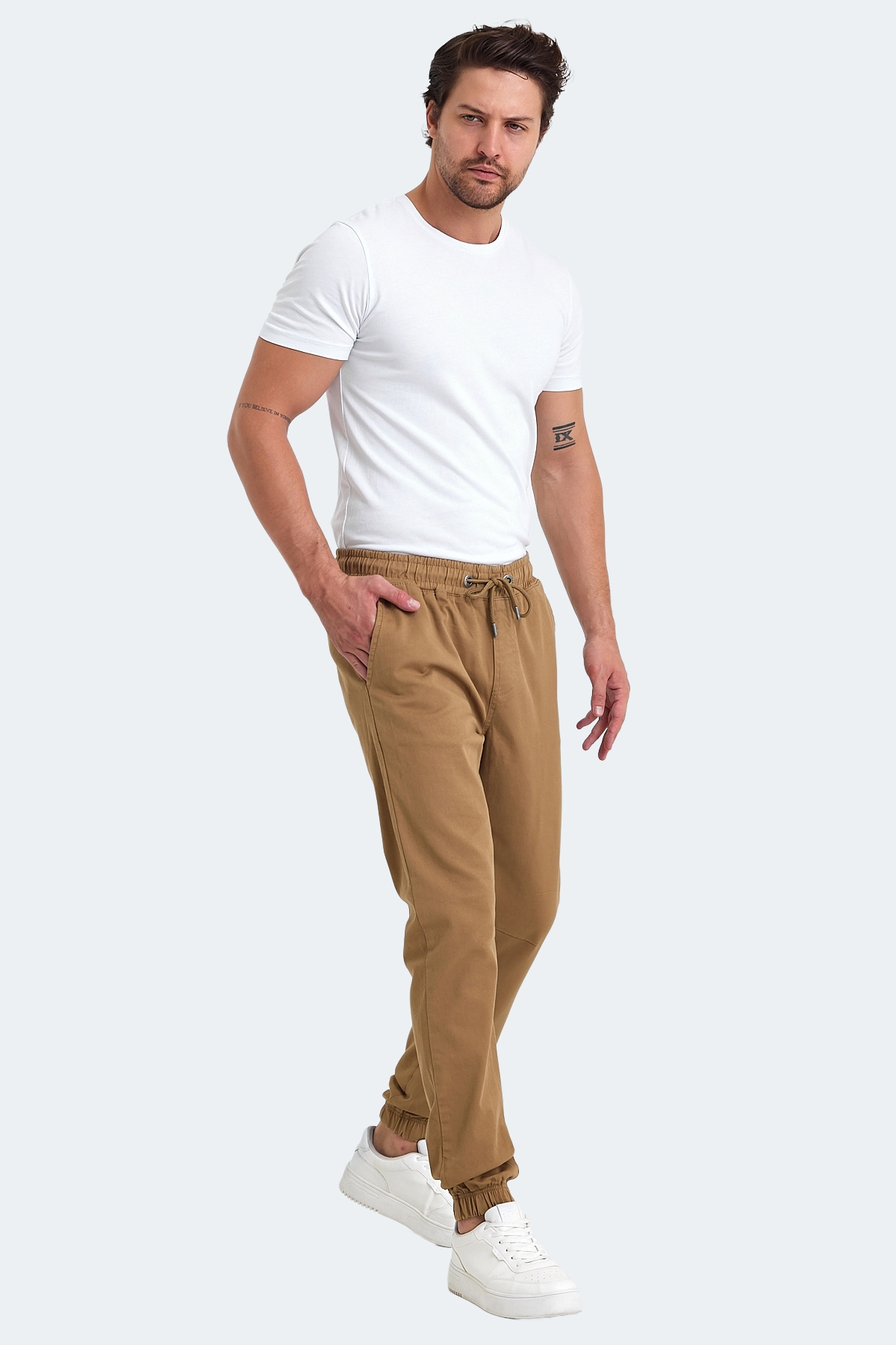 The Crow JACK Erkek Pantolon Camel — 4