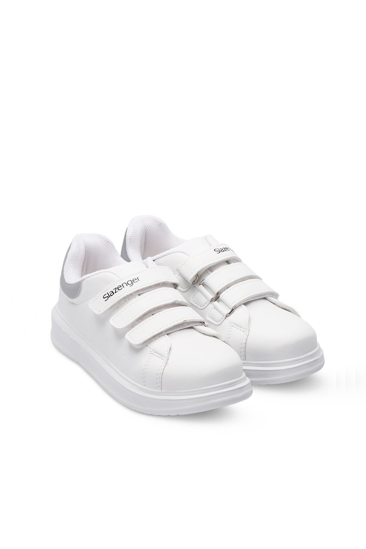 LOVE I Unisex Çocuk Sneaker Ayakkabı Beyaz / Gümüş - Görsel 3