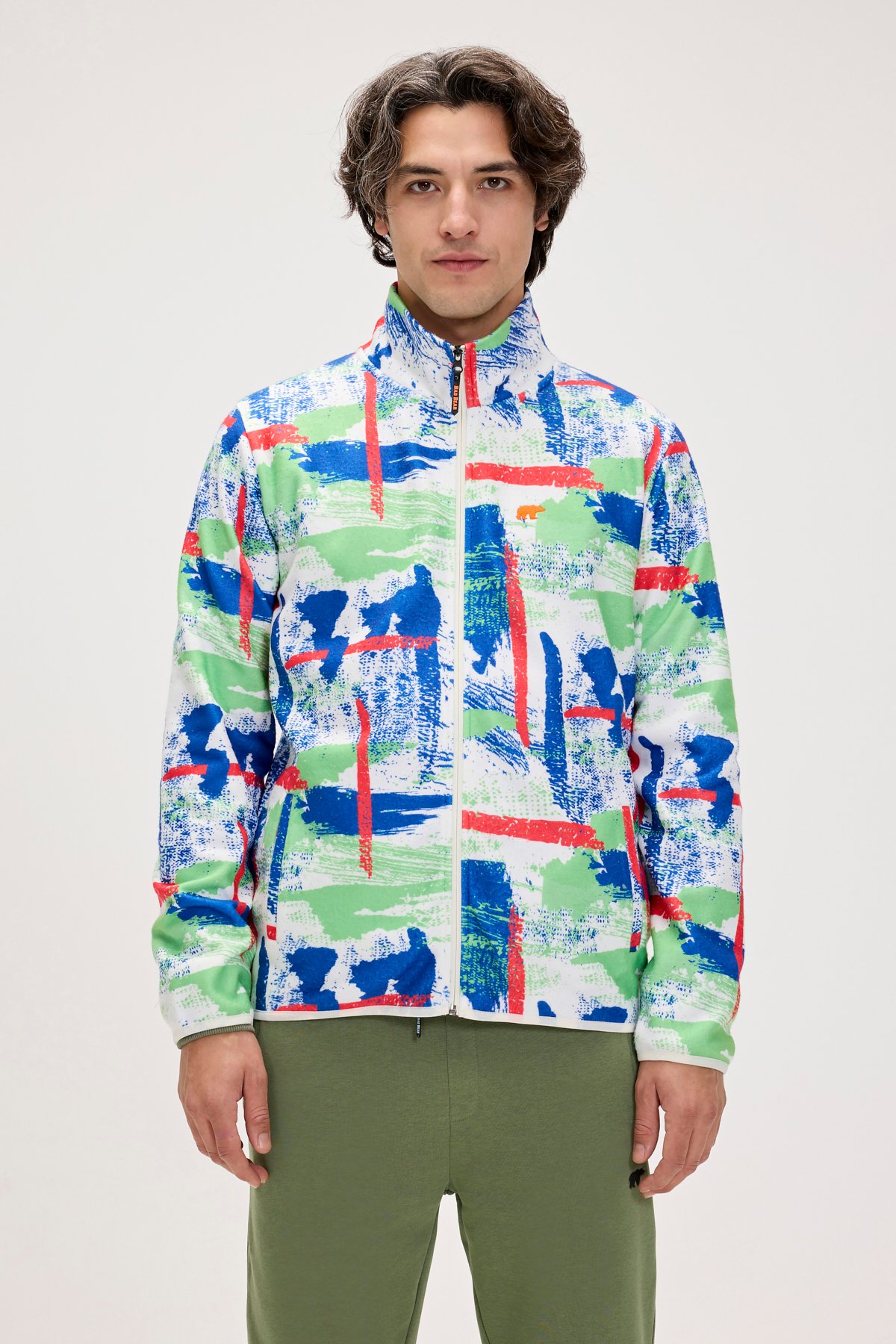 Drew Beyaz Erkek Polar Sweatshirt