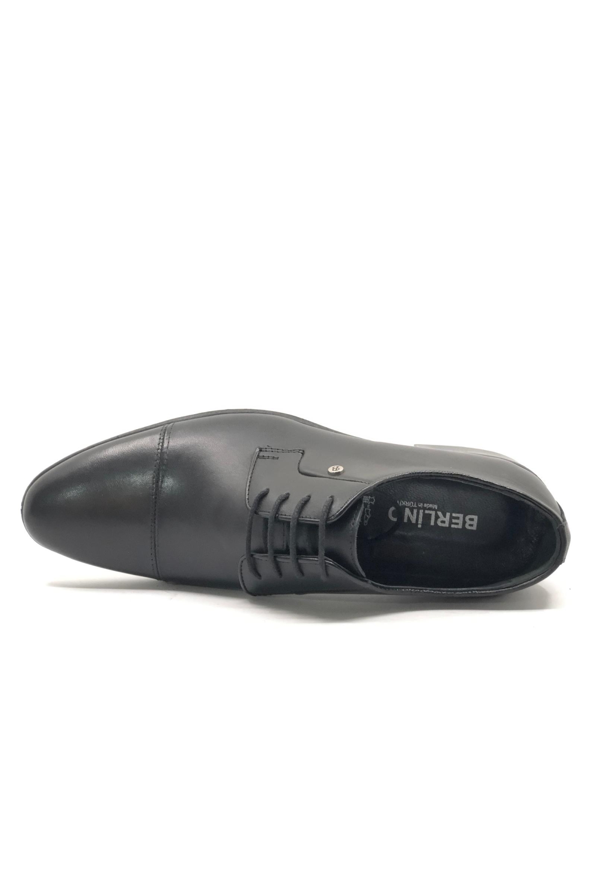 819 Bağcıklı Hakiki Deri Neolit Erkek Klasik Ayakkabı - Görsel 5