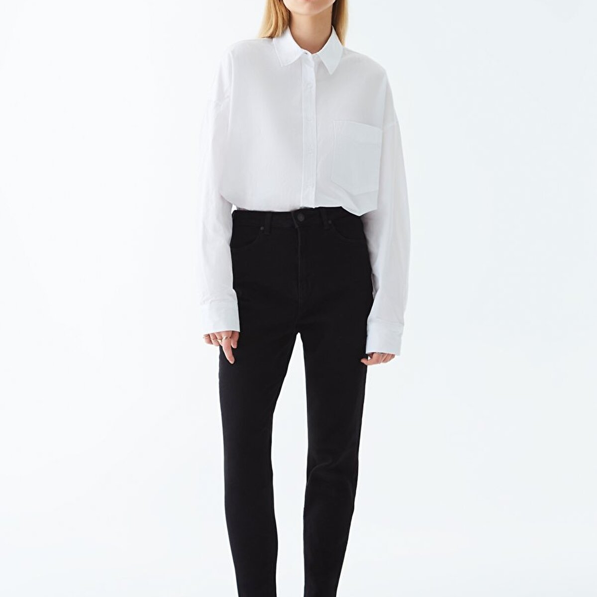 LTBDores Yüksek Bel Slım Mom Jean Pantolon