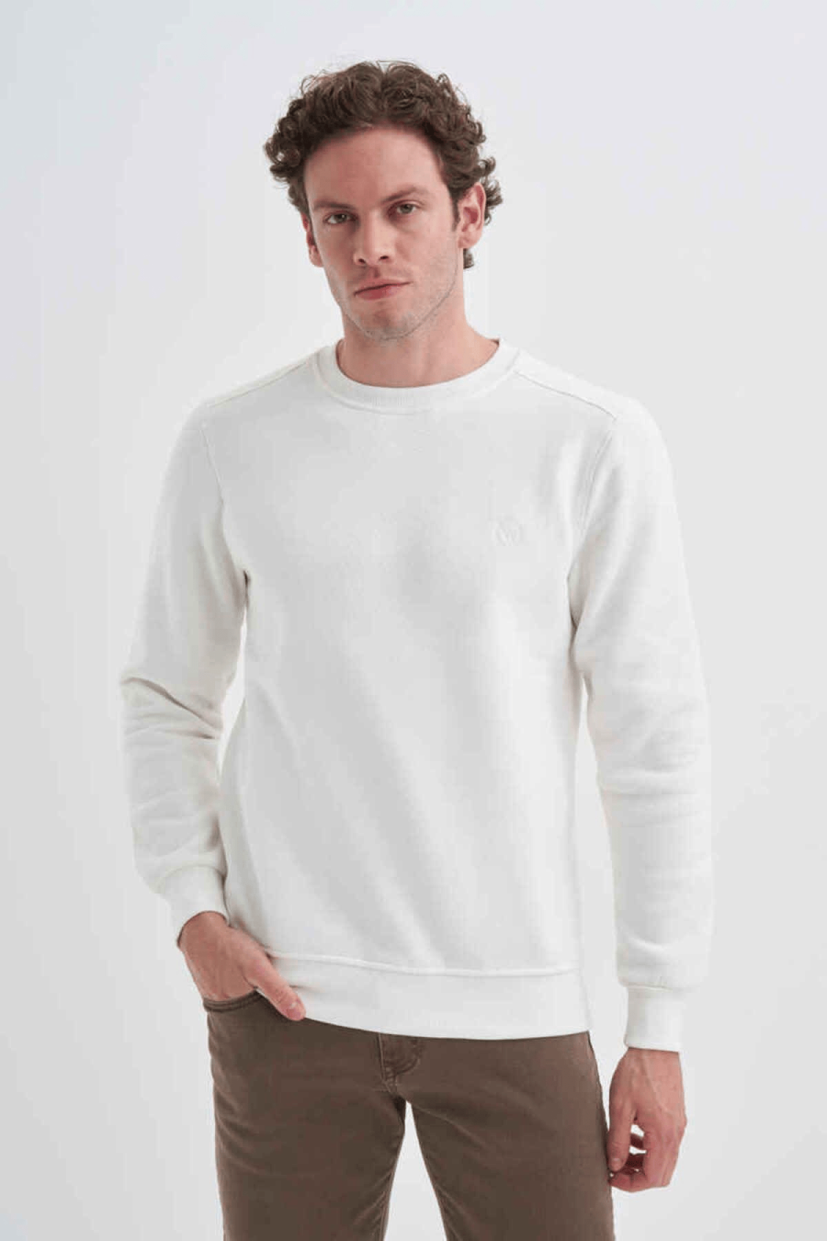 5615 Erkek 3 İplik Sweatshirt