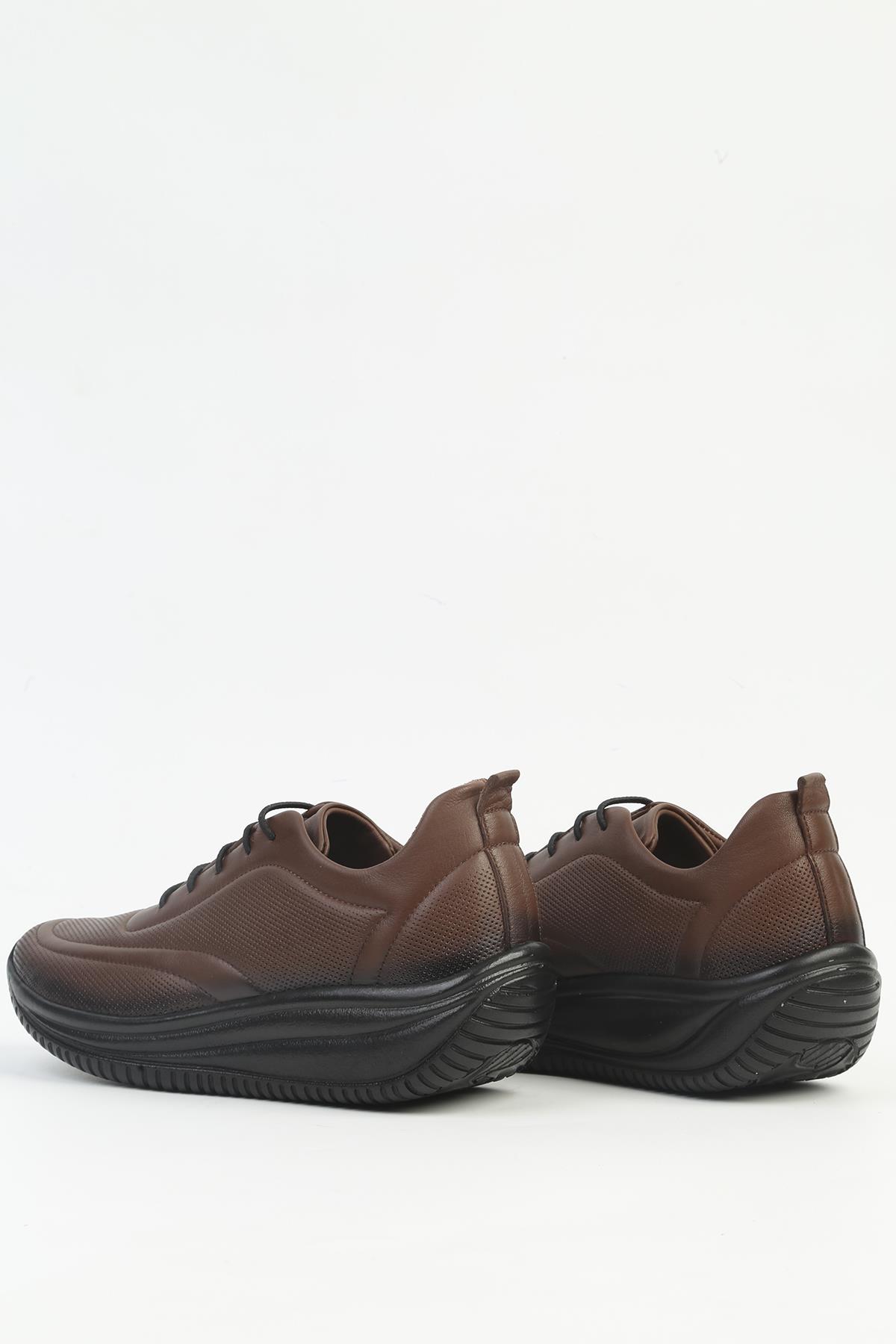 ® PC-54370 Kahve Kadın Günlük Ayakkabı - Görsel 4