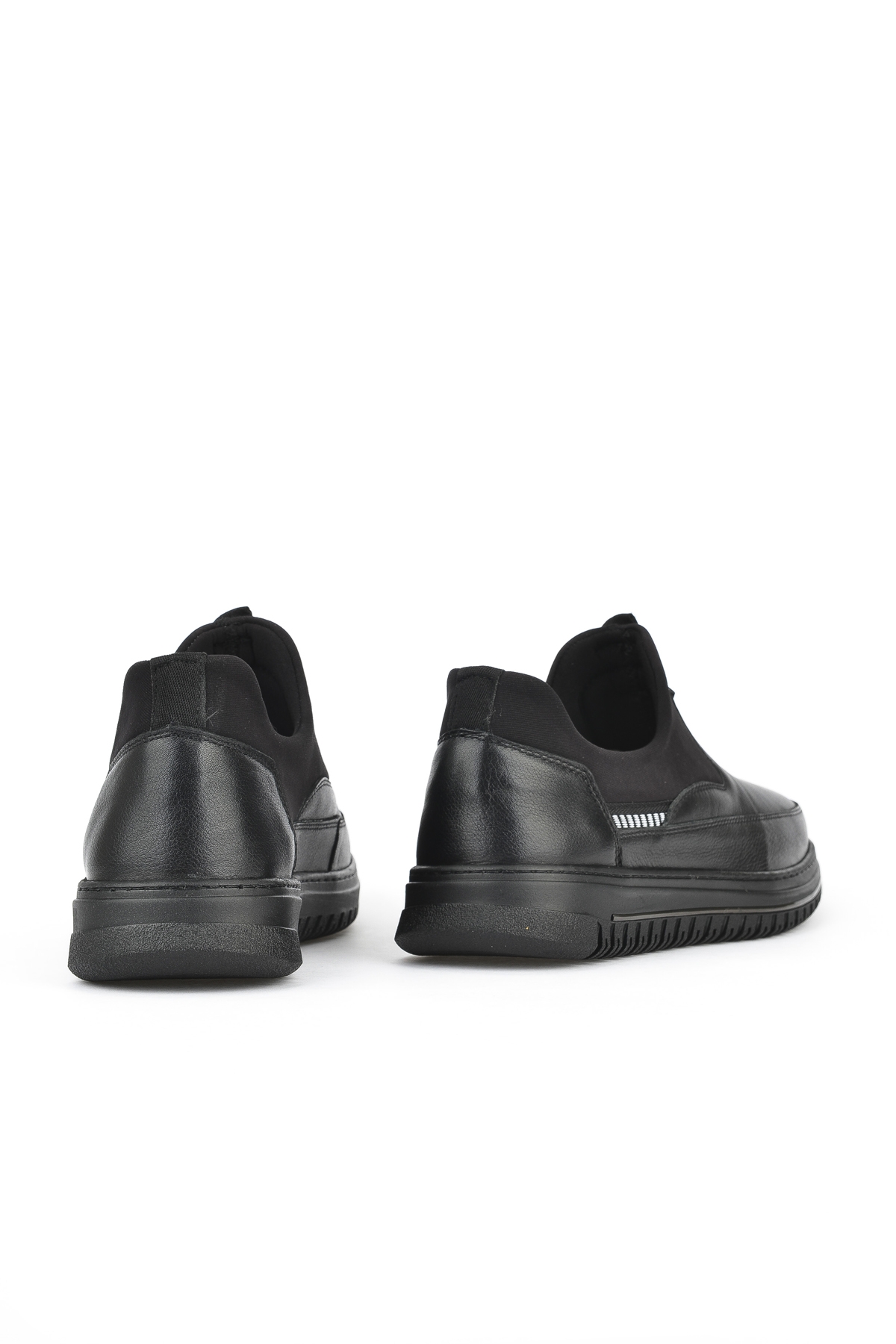 Erkek Hakiki Deri Ayakkabı 1431040ZK2402 Siyah - Görsel 4